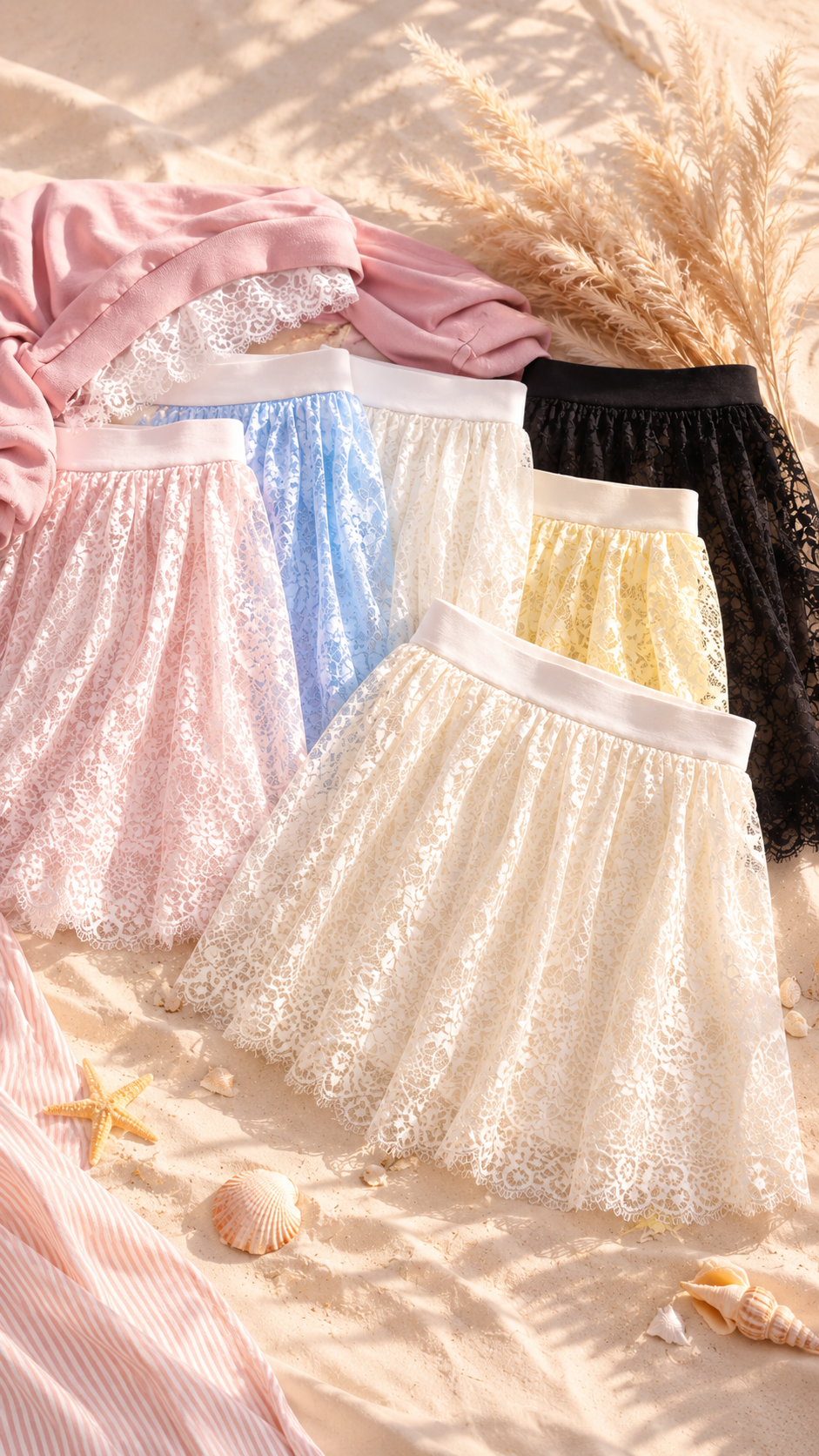 Spitzenverlängerung Pure Feminine (5 Farben)