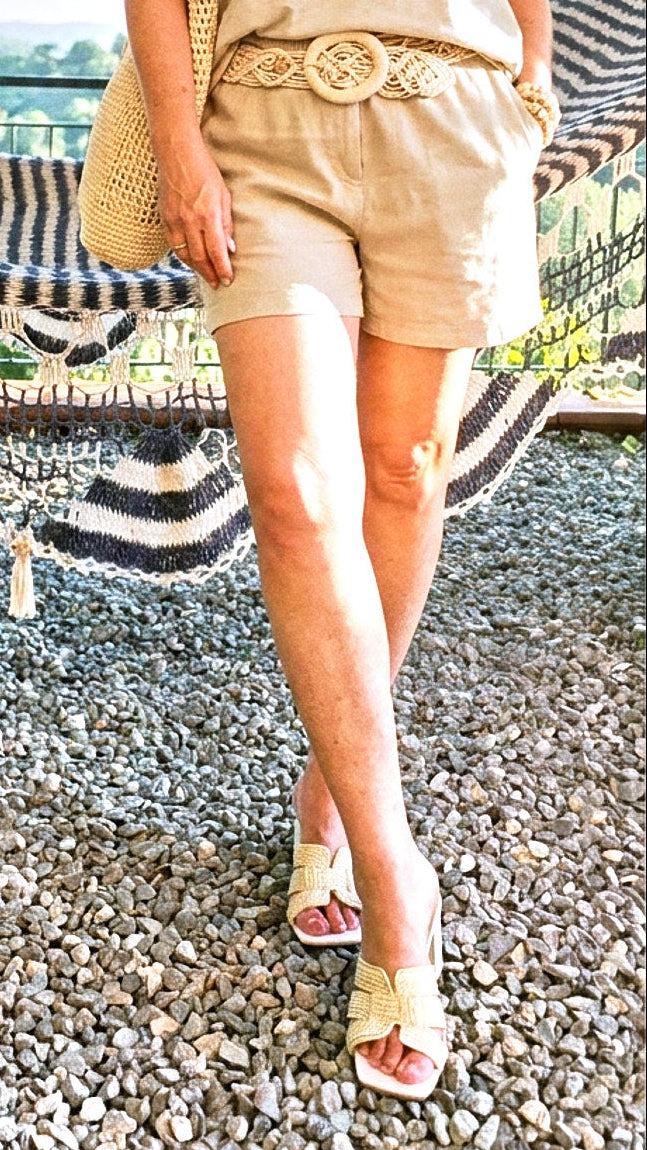 Kurze Hose Stromboli *Beige*