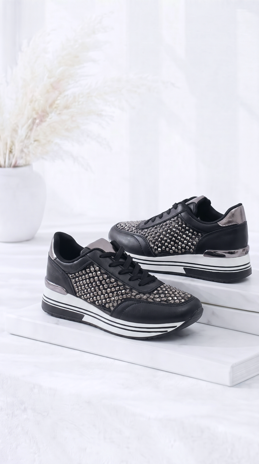 Sneaker Brilliant Shine *Schwarz*