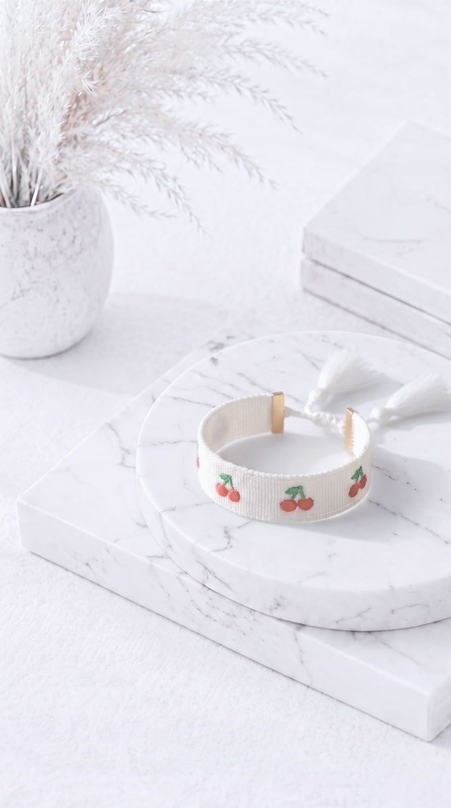 Armband Summer Cherry *Weiß*