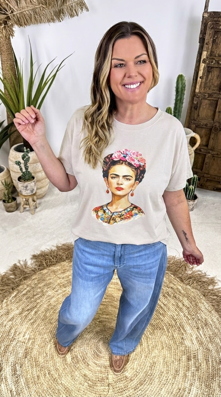 T-Shirt Muse Latina *Beige*