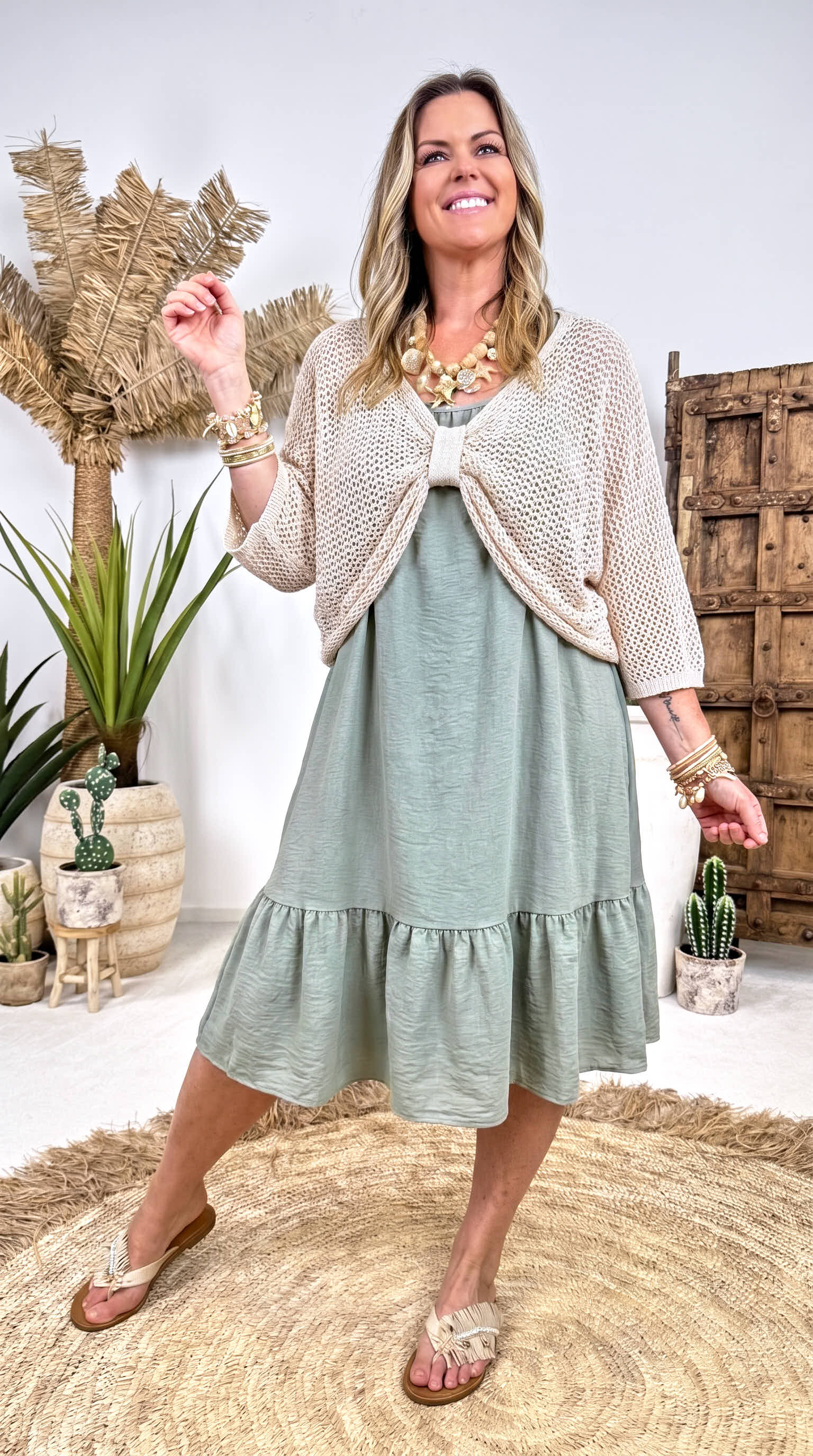 Häkelshirt Spring Layer *Beige*