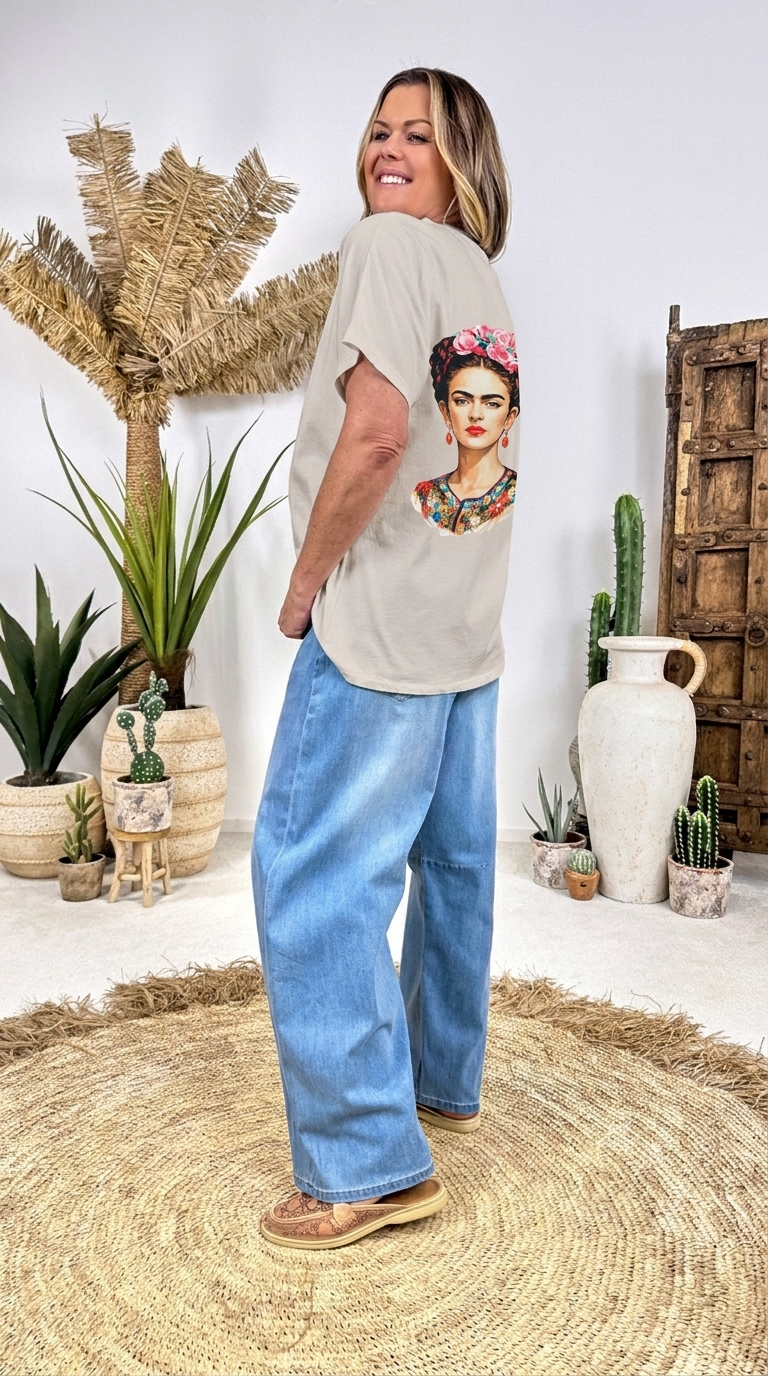 T-Shirt Muse Latina *Beige*