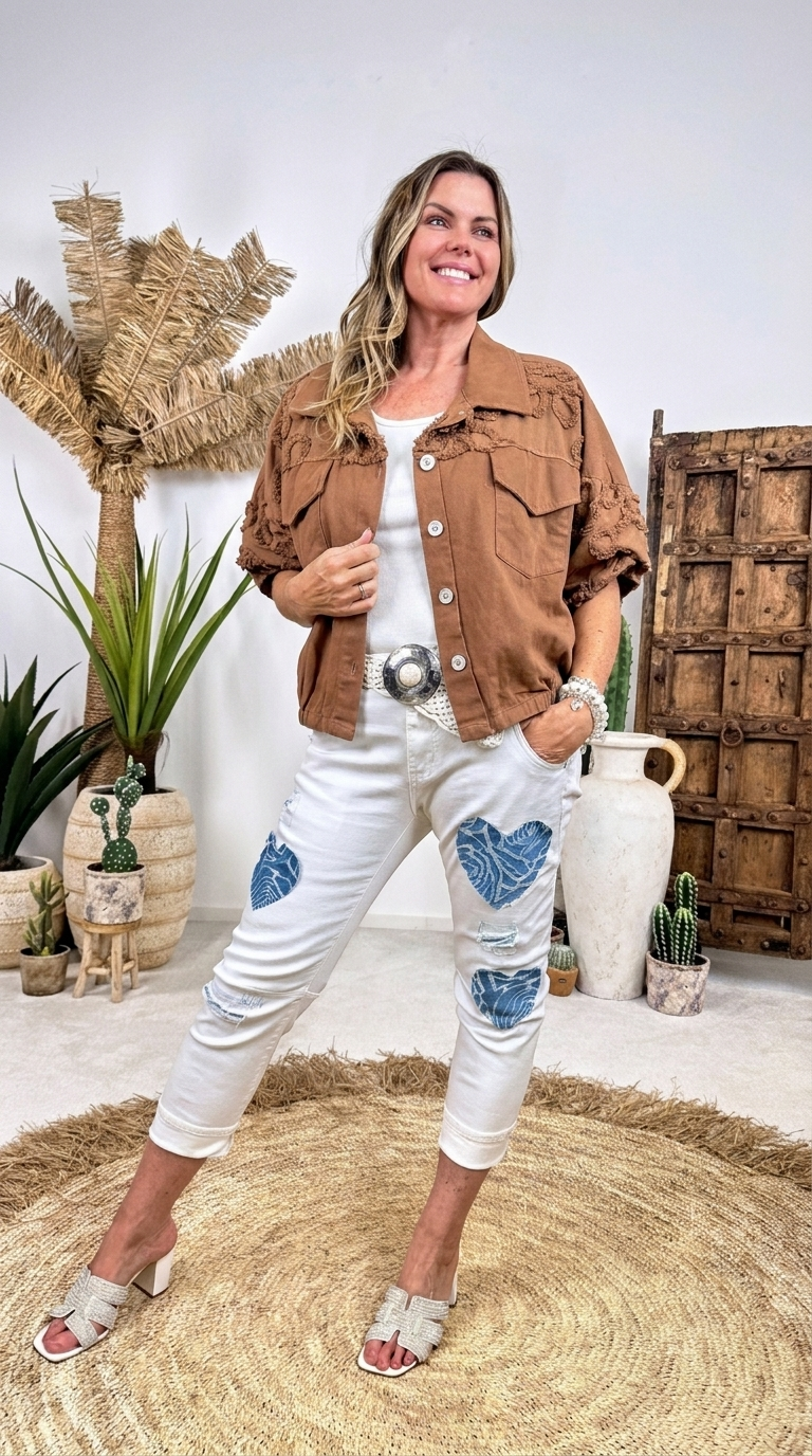 Jeansjacke Coast Crush *Caramel*