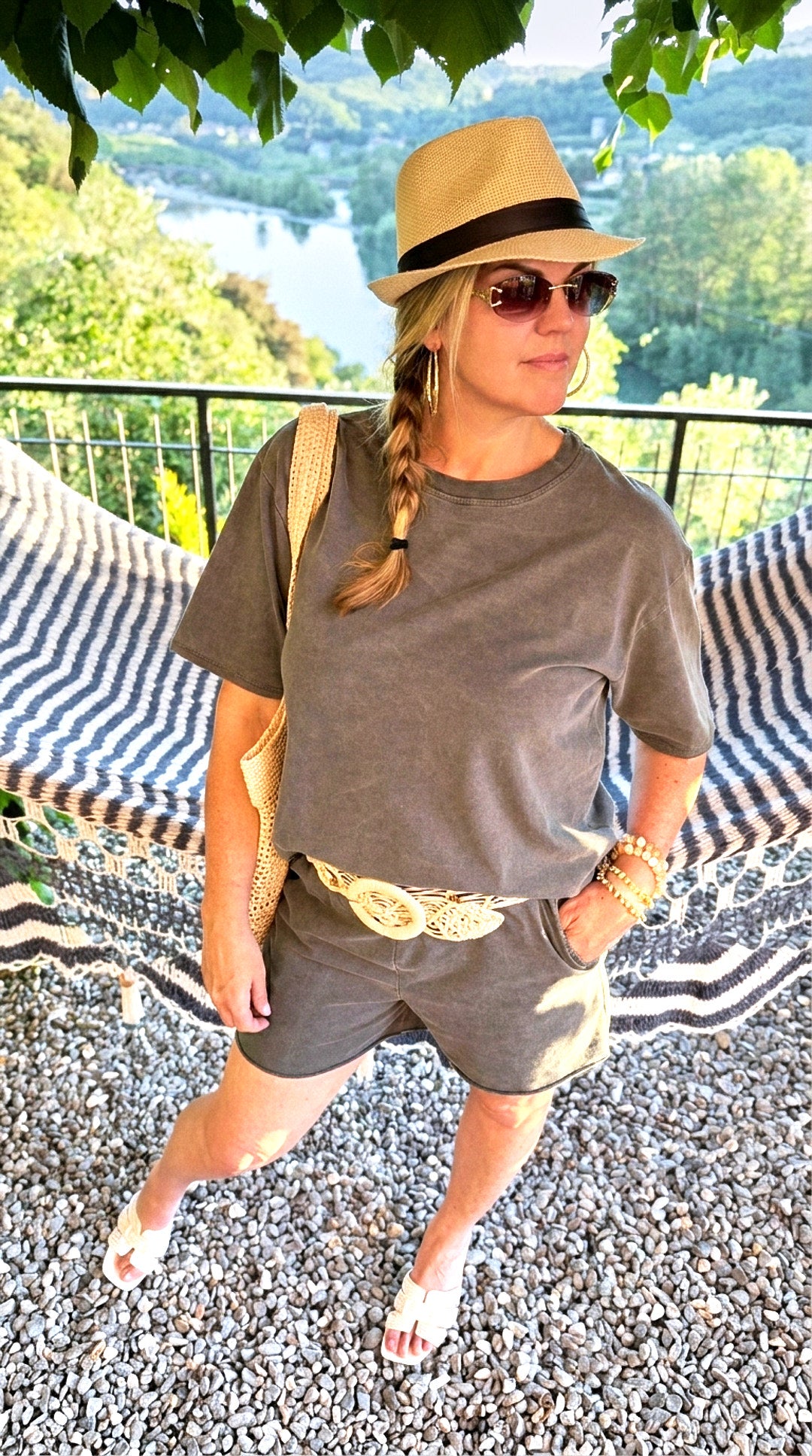 T-Shirt Carrara Vintage *Schoko*