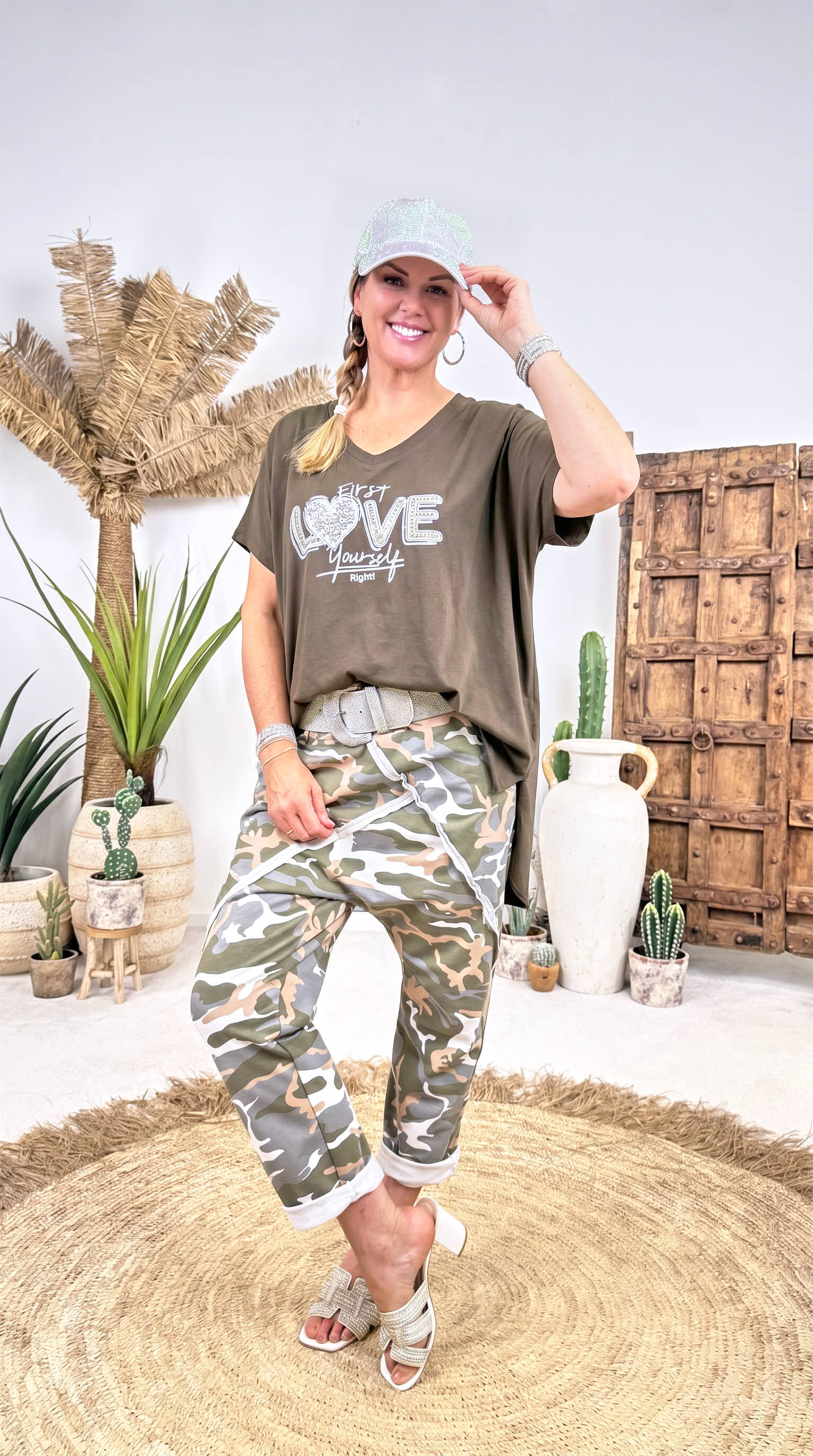 T-Shirt Love Yourself *Schoko*