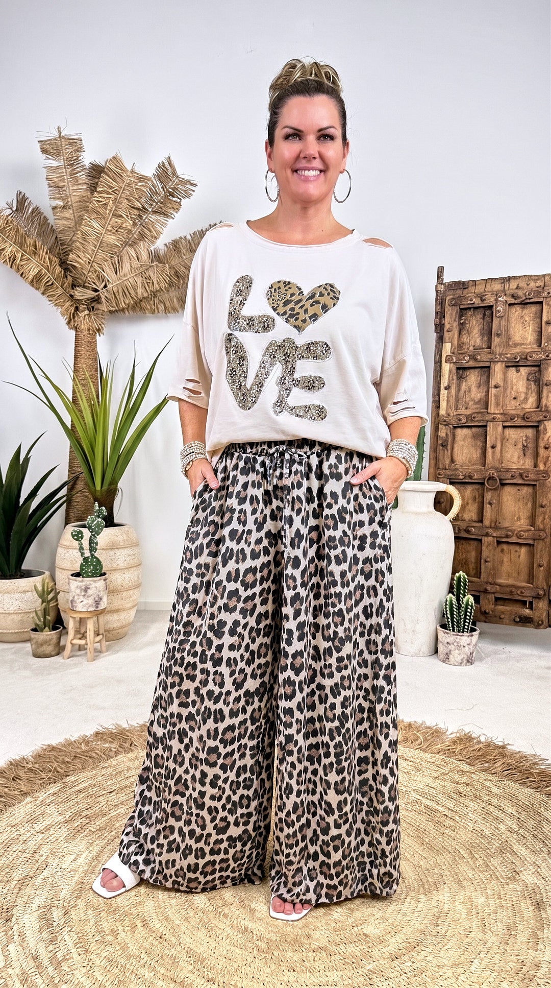 Shirt Heart of Leo *Beige*