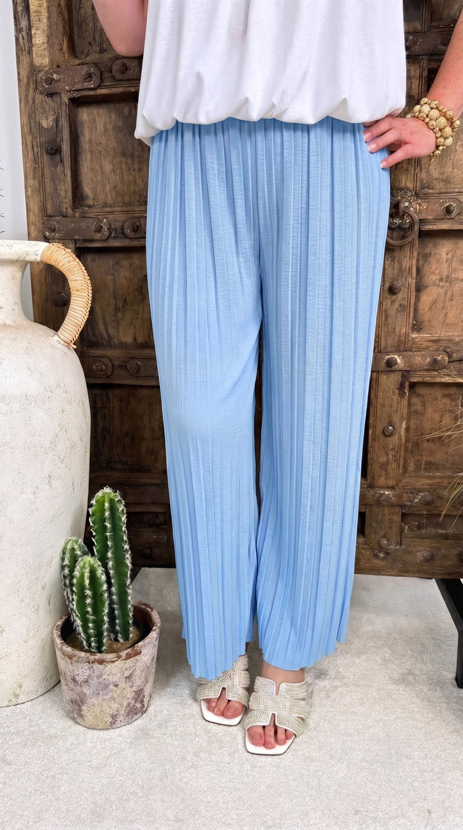 Culotte Hose Sunset Movement *Hellblau*
