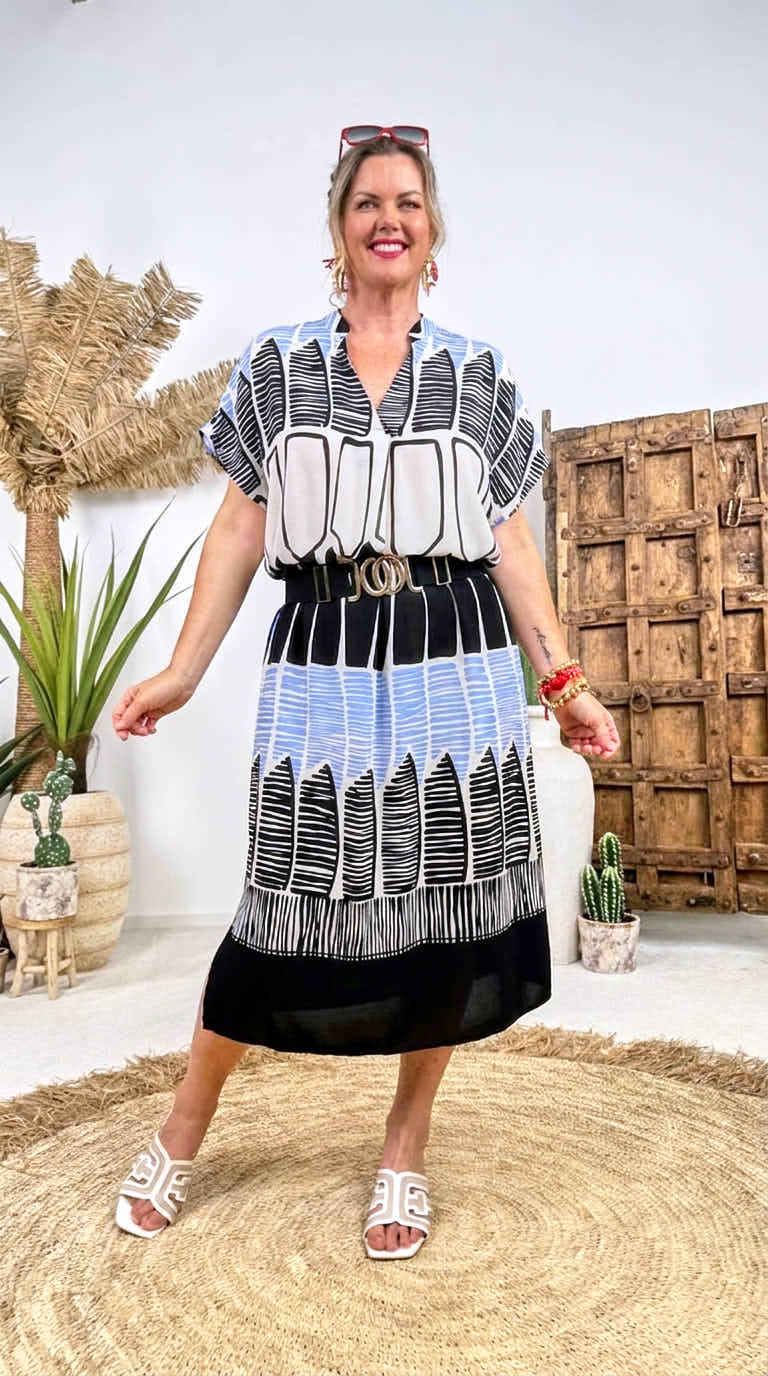 Kleid Bella Luna *Blau*