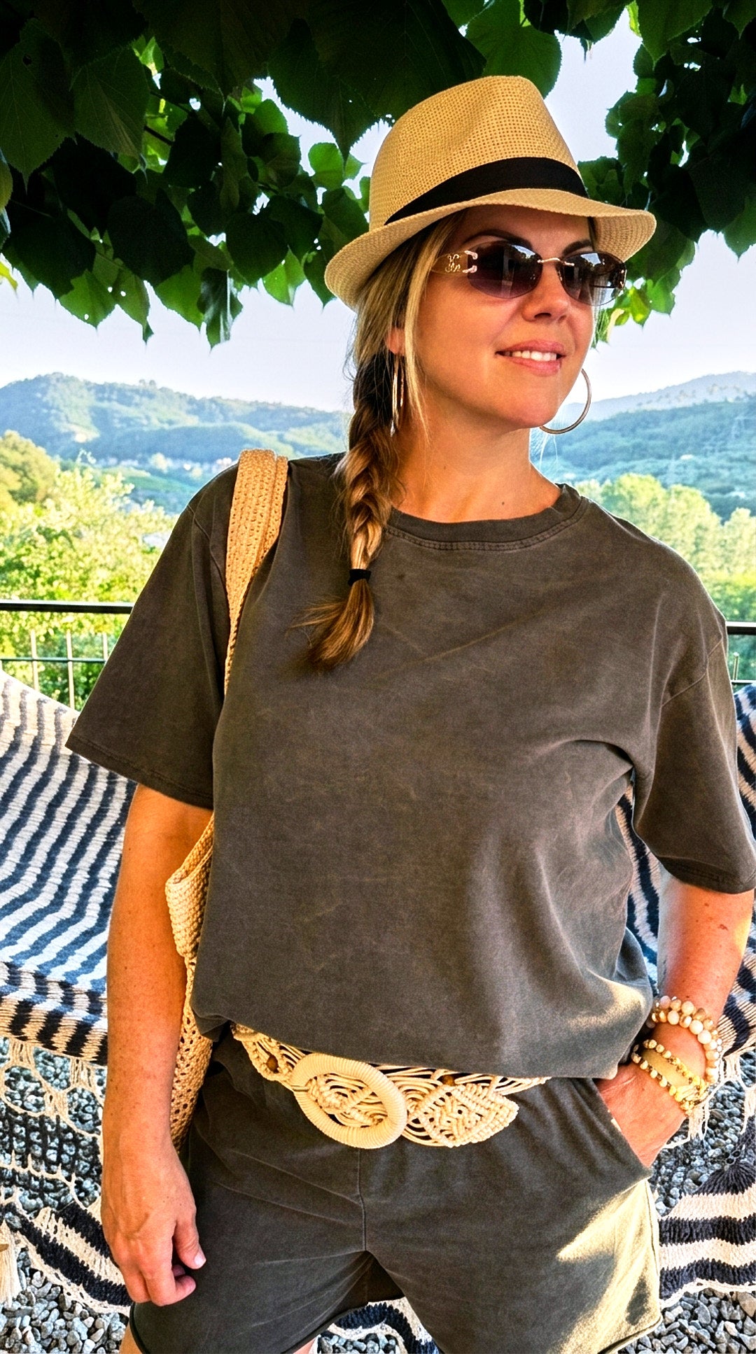 T-Shirt Carrara Vintage *Schoko*