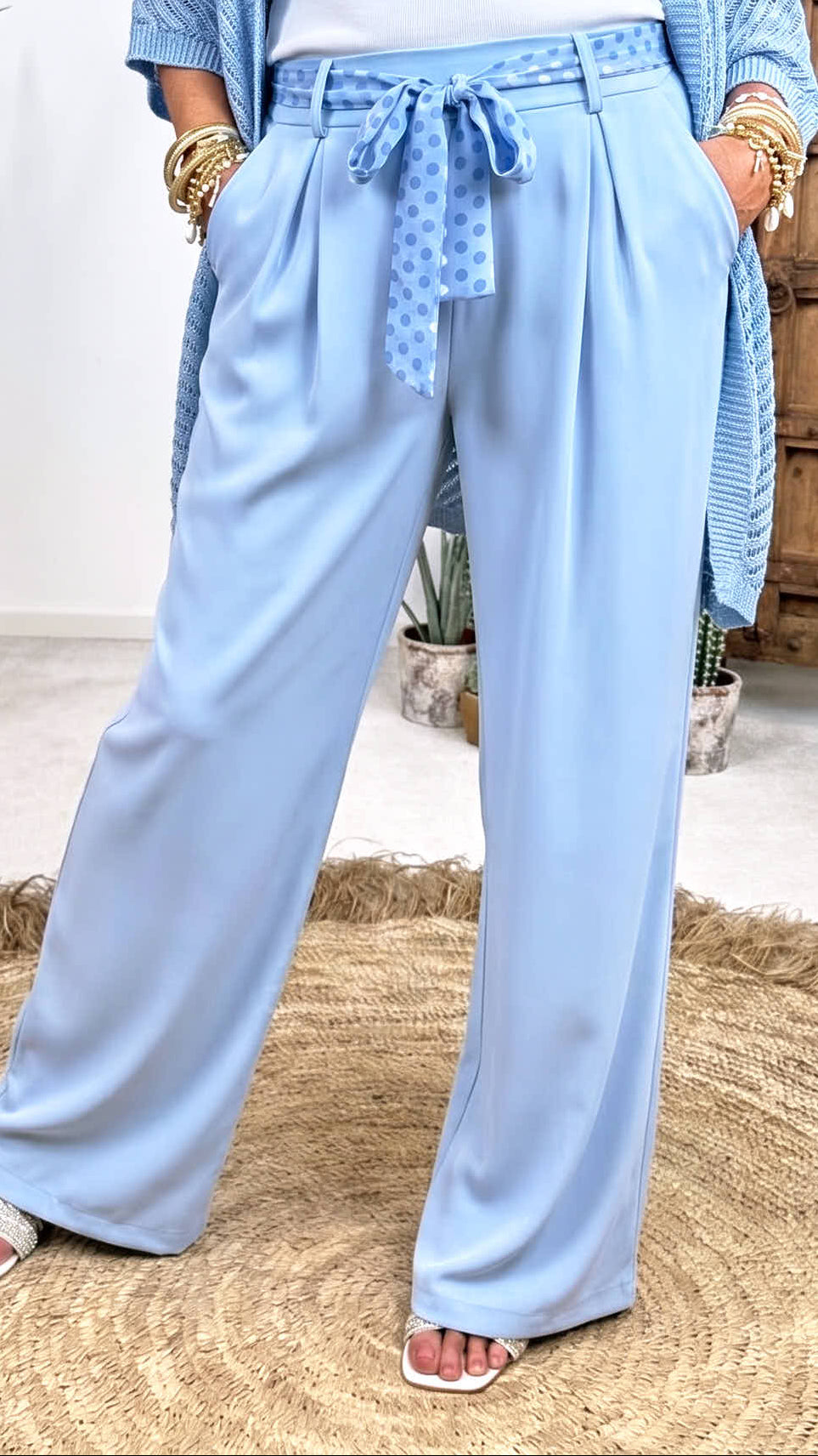 Hose Belle Whisper *Blau*