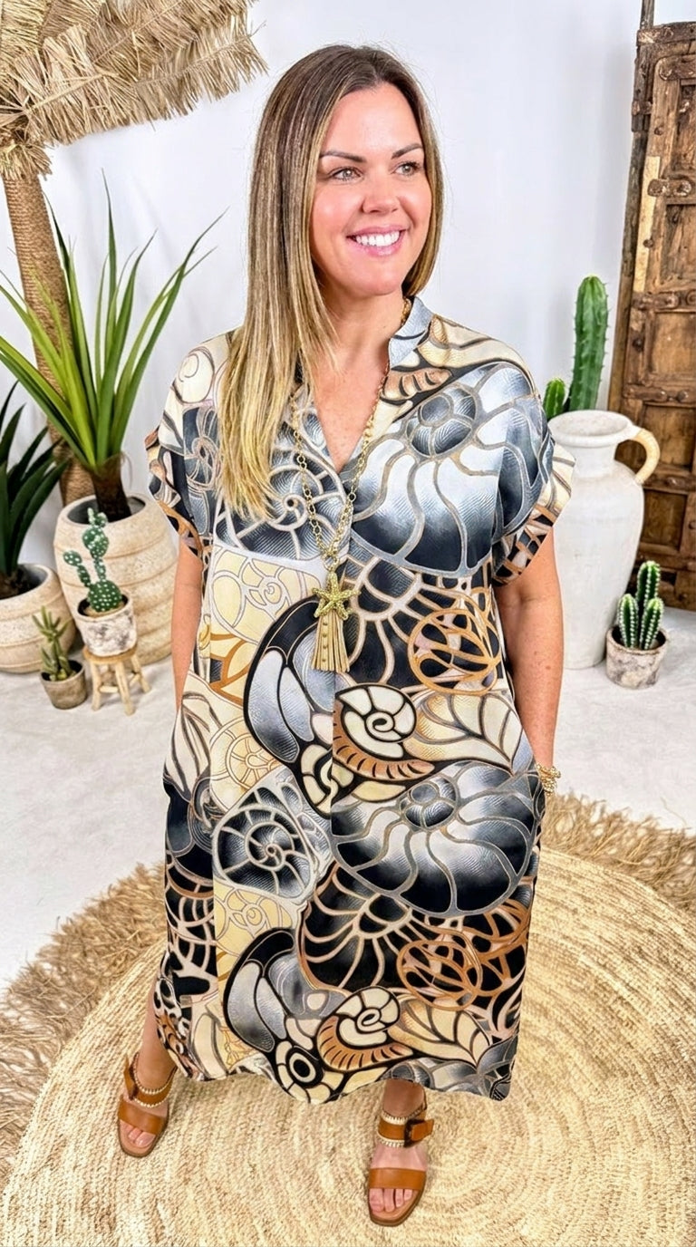 Kleid Shell Art