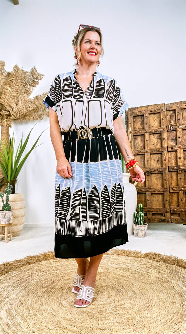 Kleid Bella Luna *Blau*