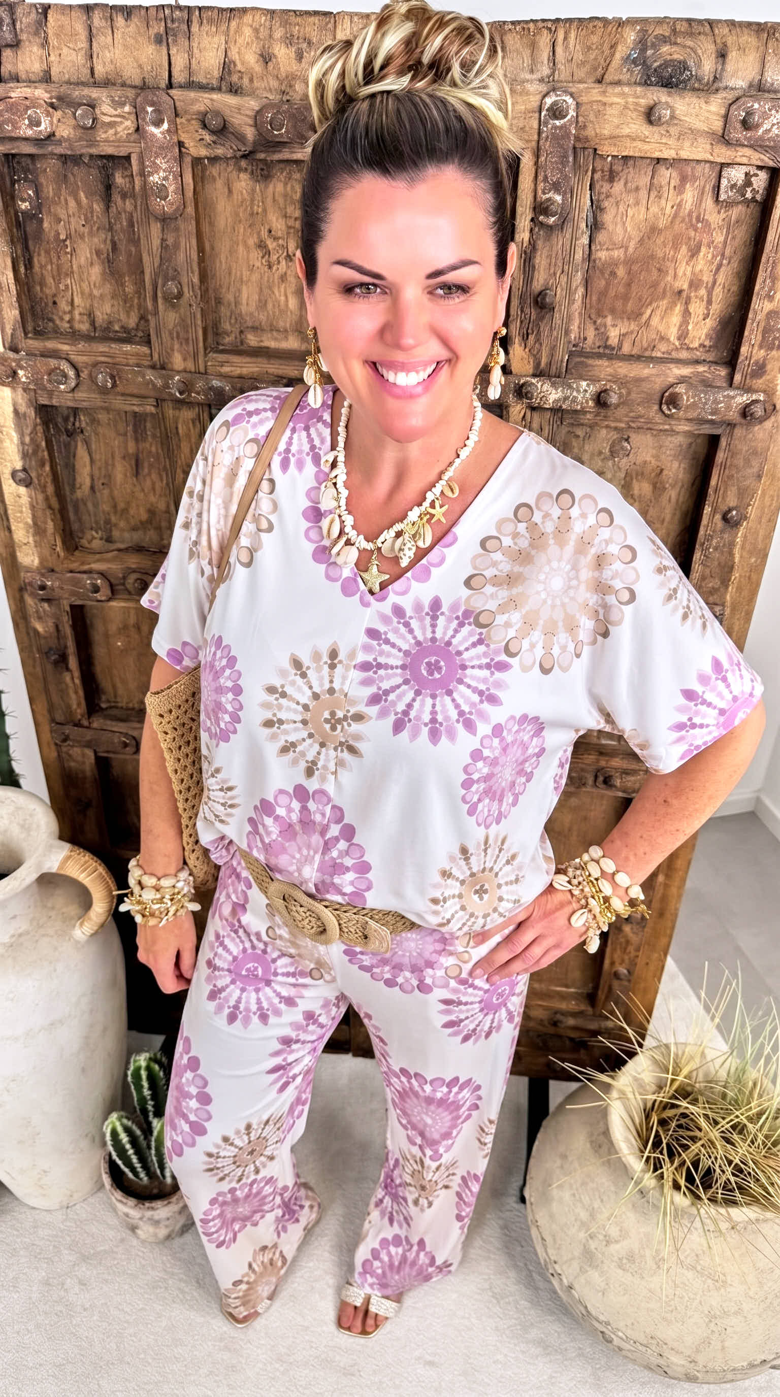 T-Shirt Mandala Reverie *Lila*