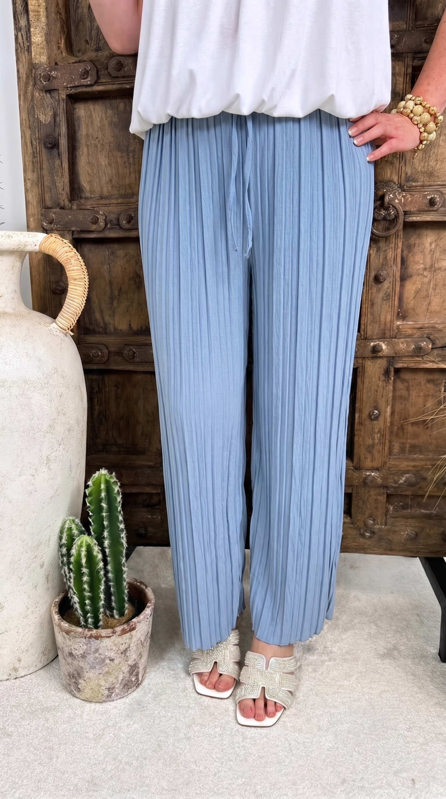 Culotte Hose Sunset Movement *Jeansblau*