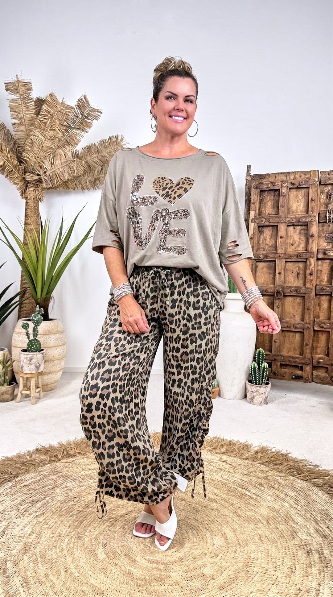 Shirt Heart of Leo *Taupe*