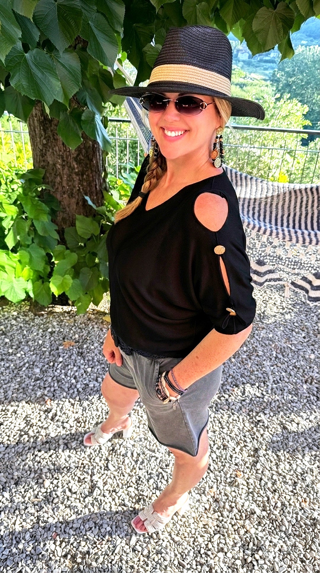 Strickshirt Skyros *Schwarz*