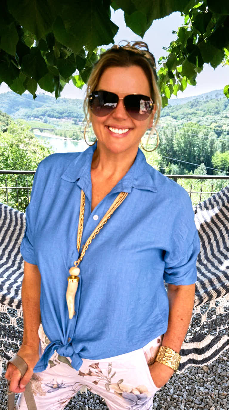 Bluse Breeze Habour *Jeansblau*