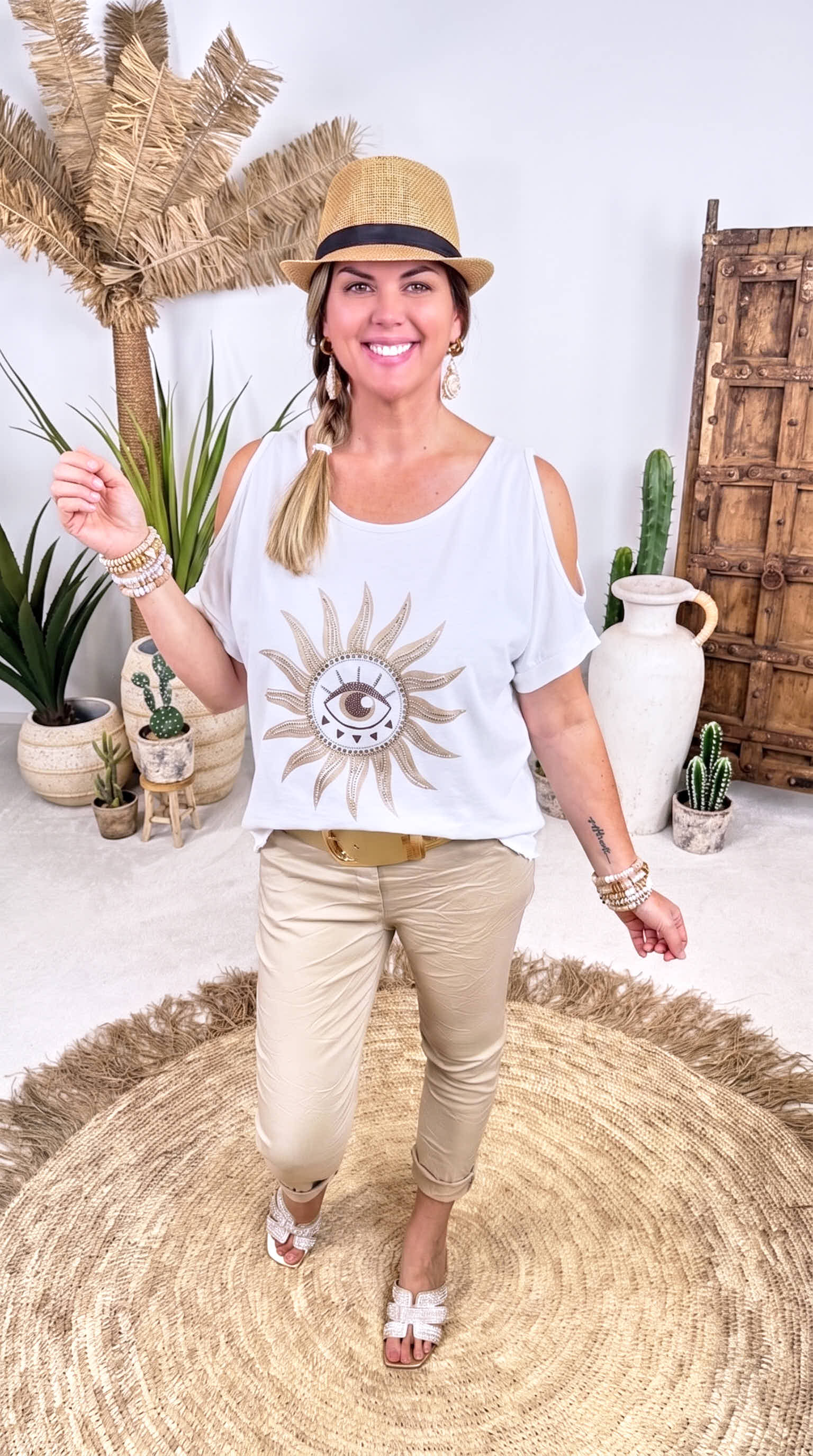 T-Shirt Solstice Eye *Weiß*