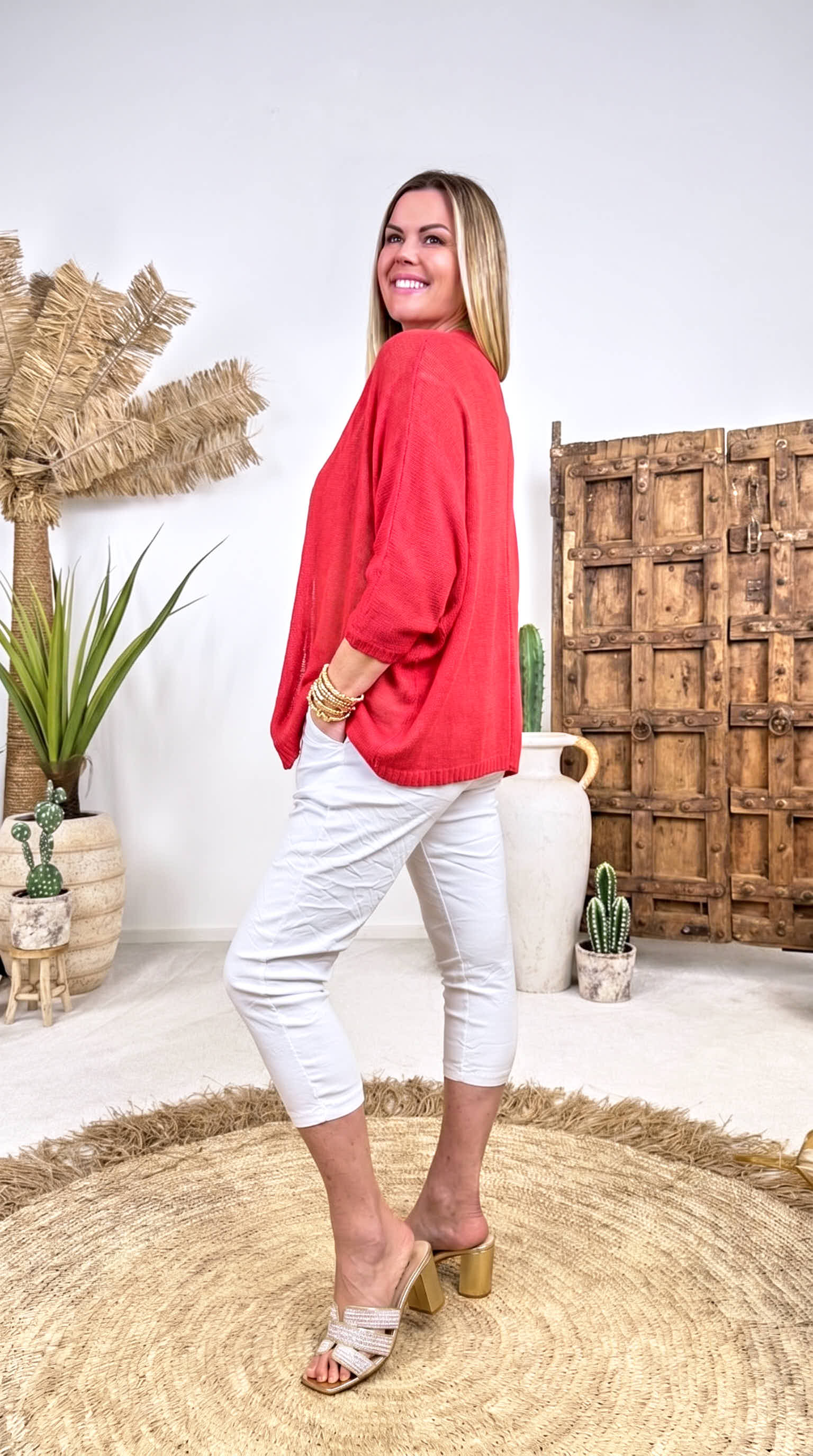 Cardigan Fresh Feeling *Rot*