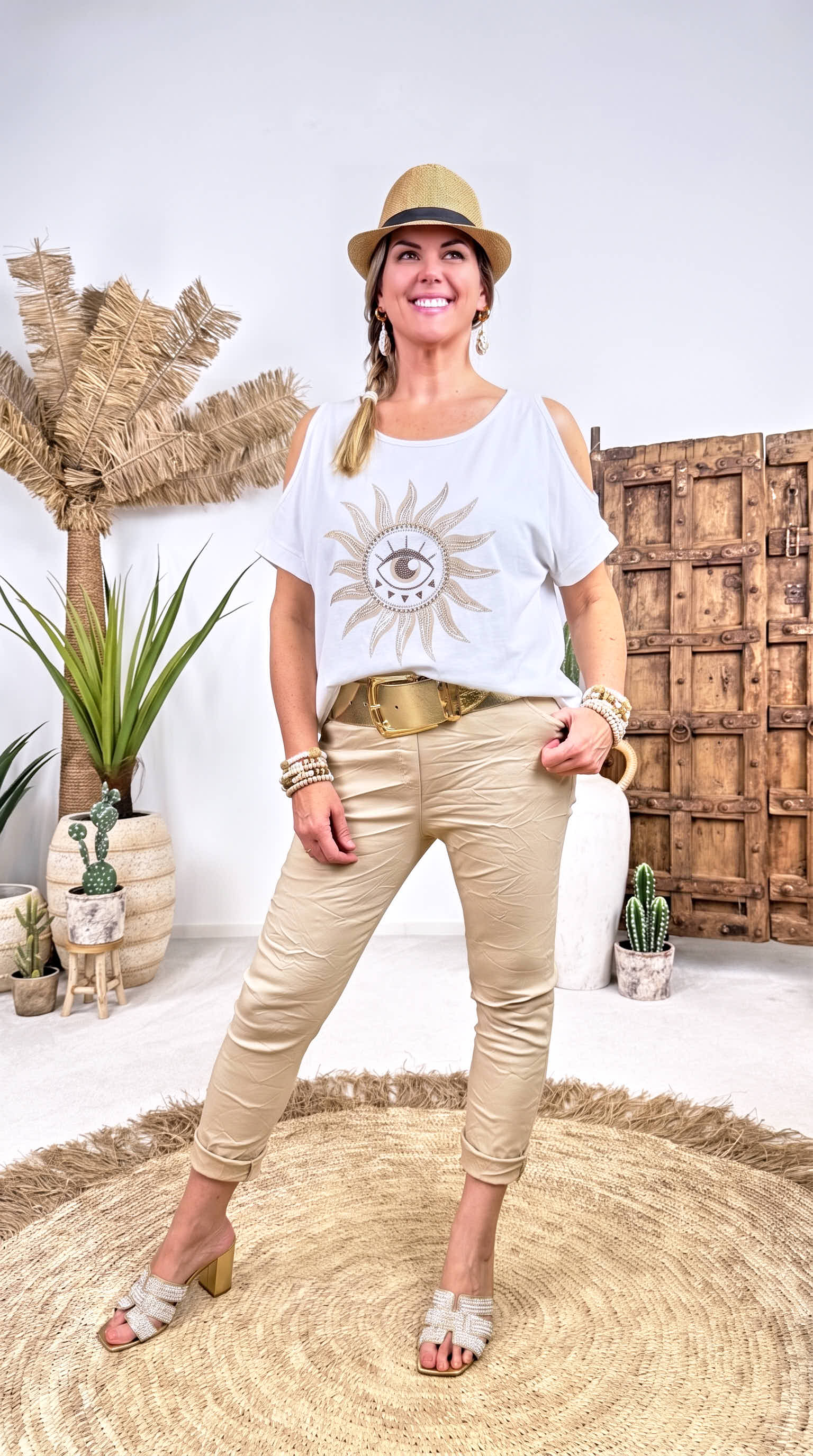 T-Shirt Solstice Eye *Weiß*