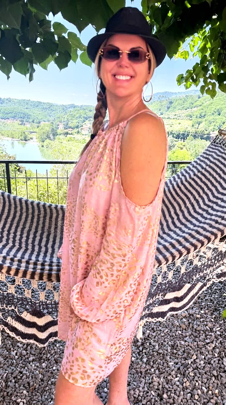 Kleid Soft Leo *Pink*