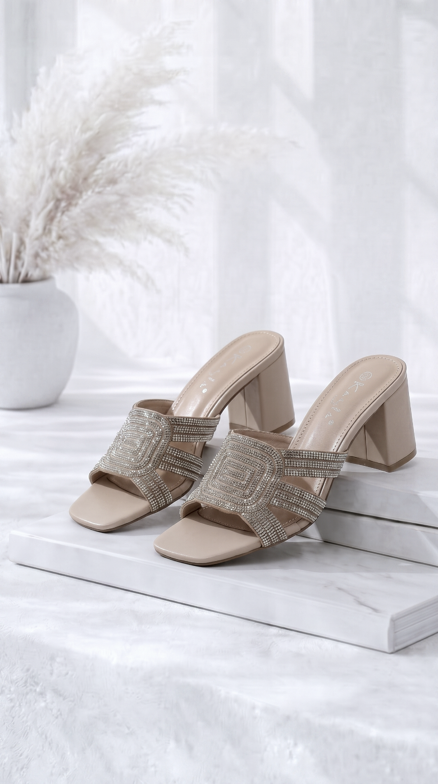 Sandale Crystal Labyrinth *Beige*