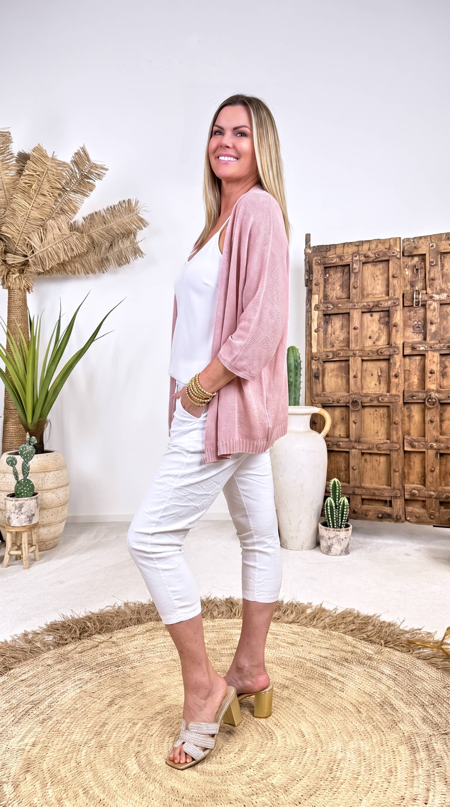 Cardigan Fresh Feeling *Altrosa*