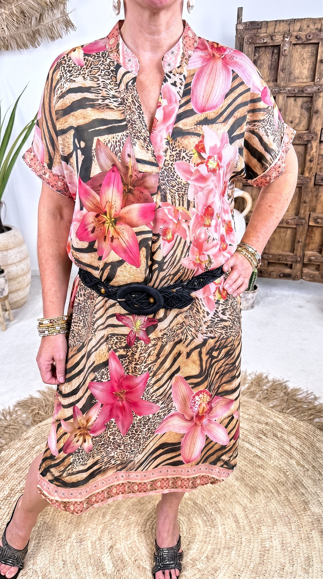 Kleid Tropical Leo