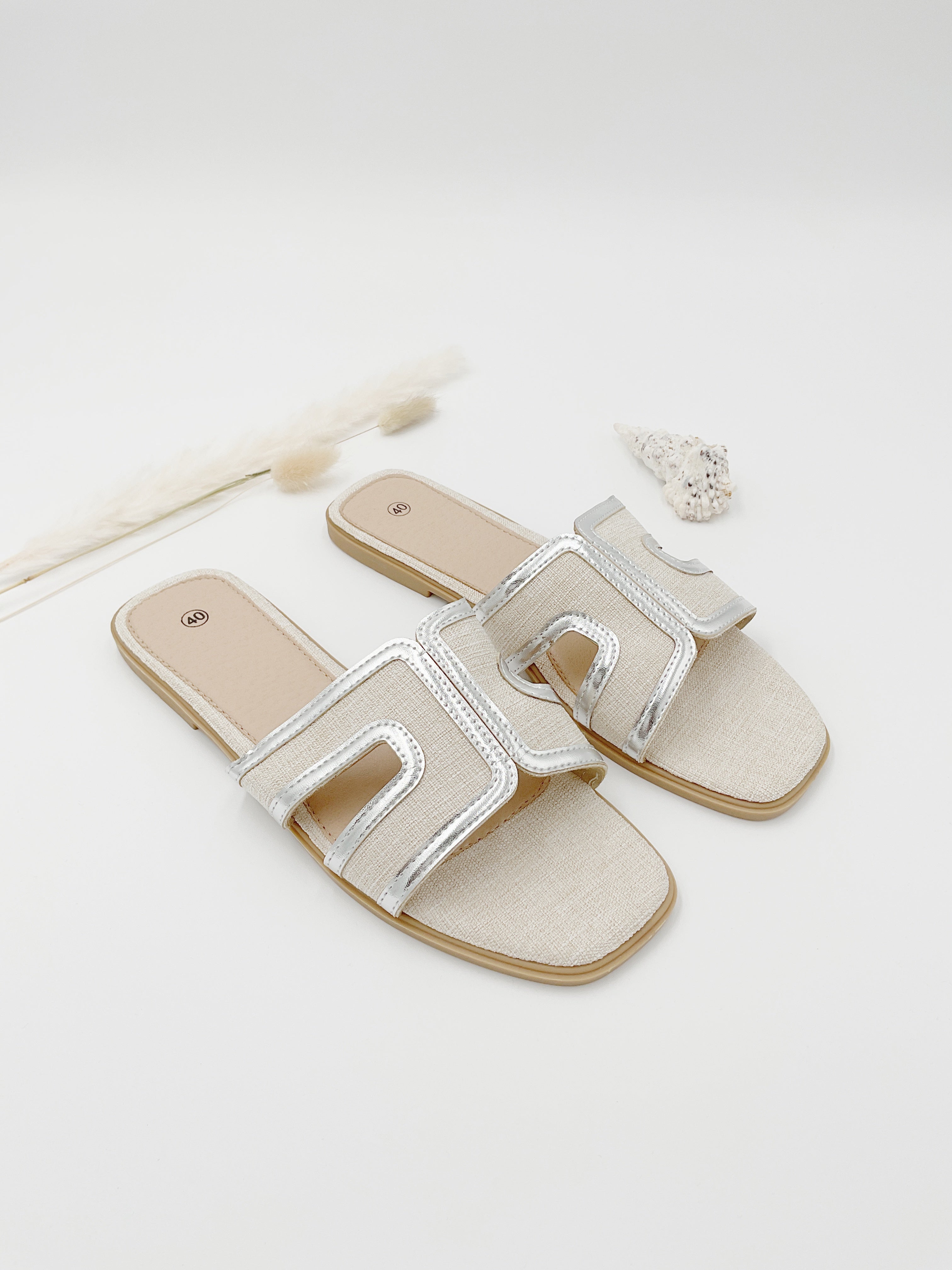 Summer slippers Beachtime (3 colours)