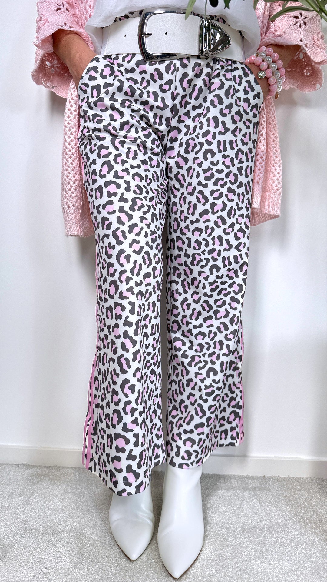 Sweathose Quilted Leopard *Rosa*