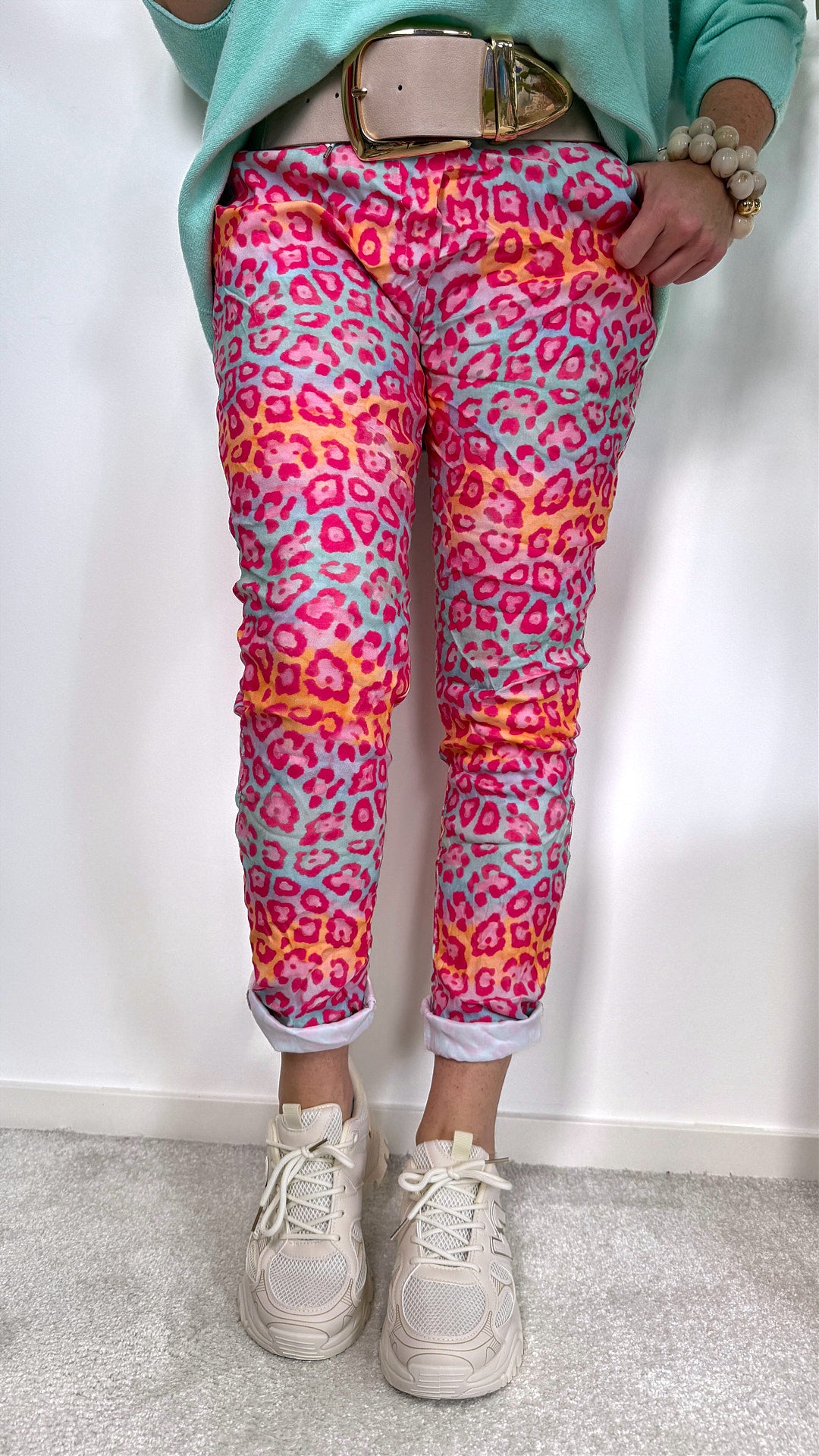 Jogpants Happy Rainbow *Pink*