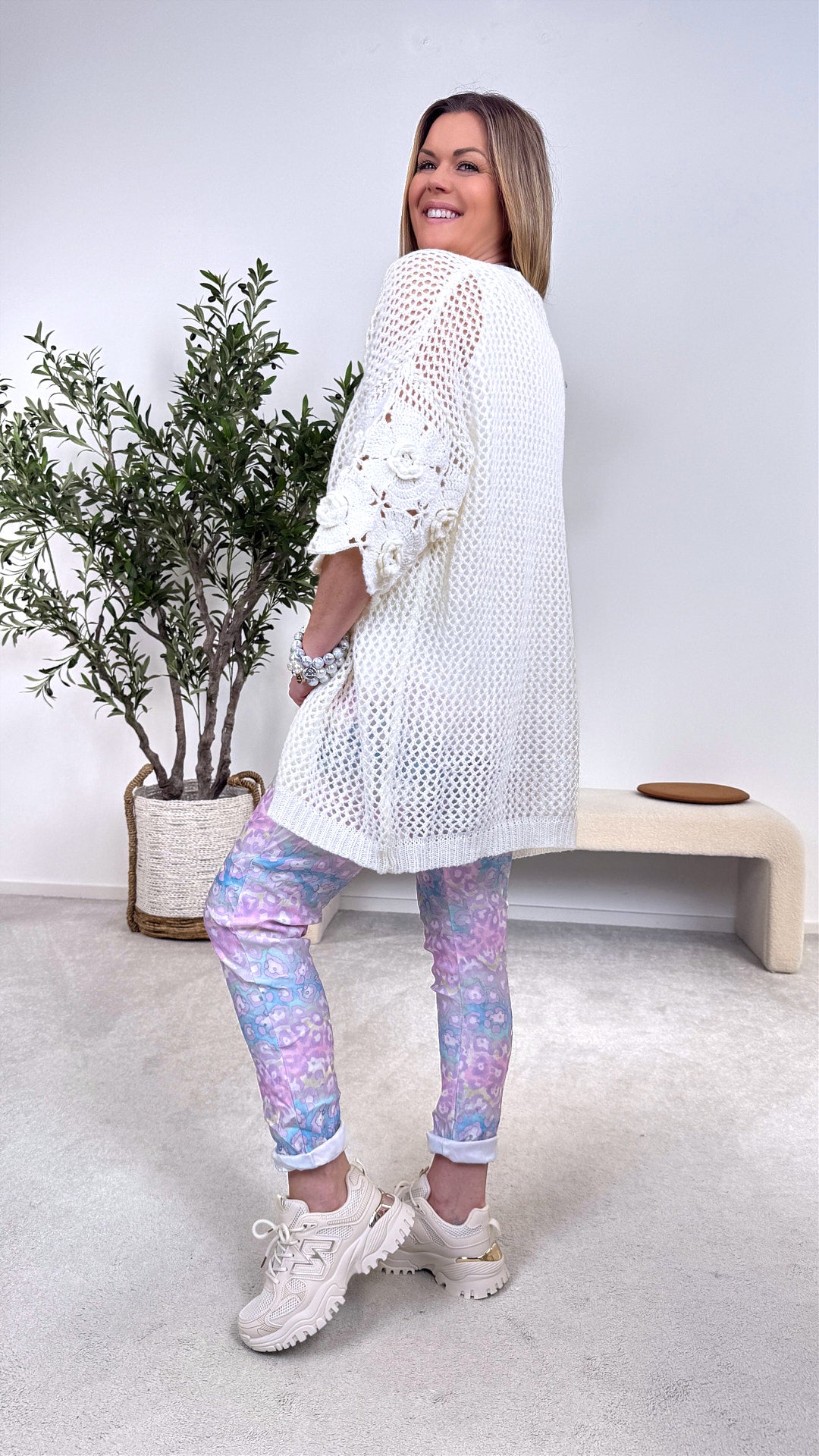 Strickjacke Easy Summer *Weiß*