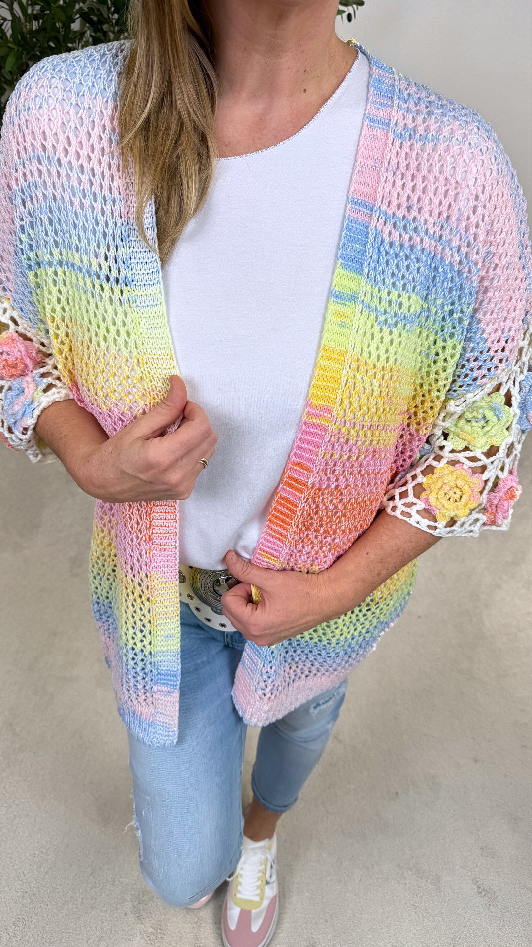 Strickjacke Soft Horizon *Bunt*