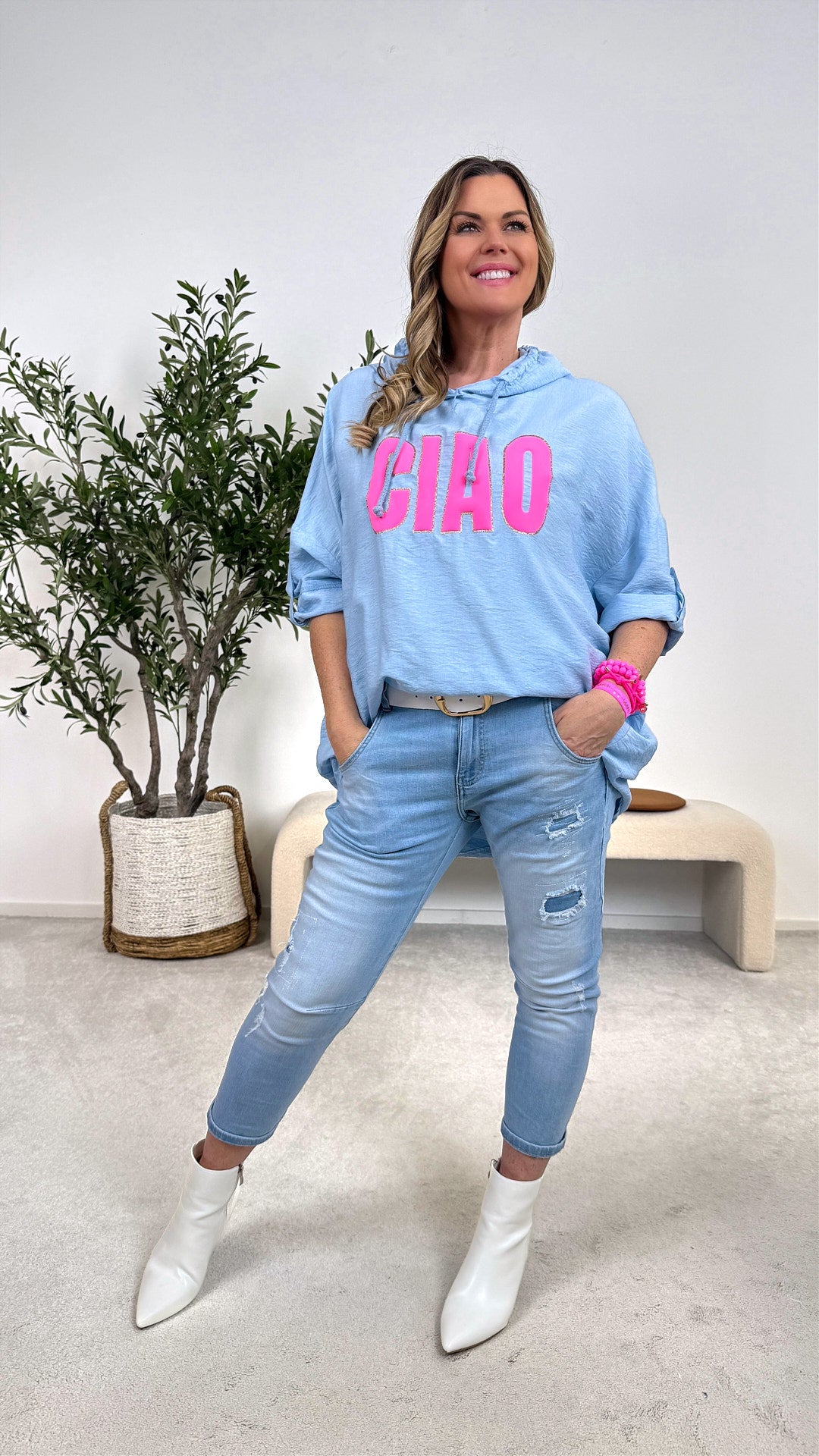 Blusenshirt Ciao Winter *Blau*