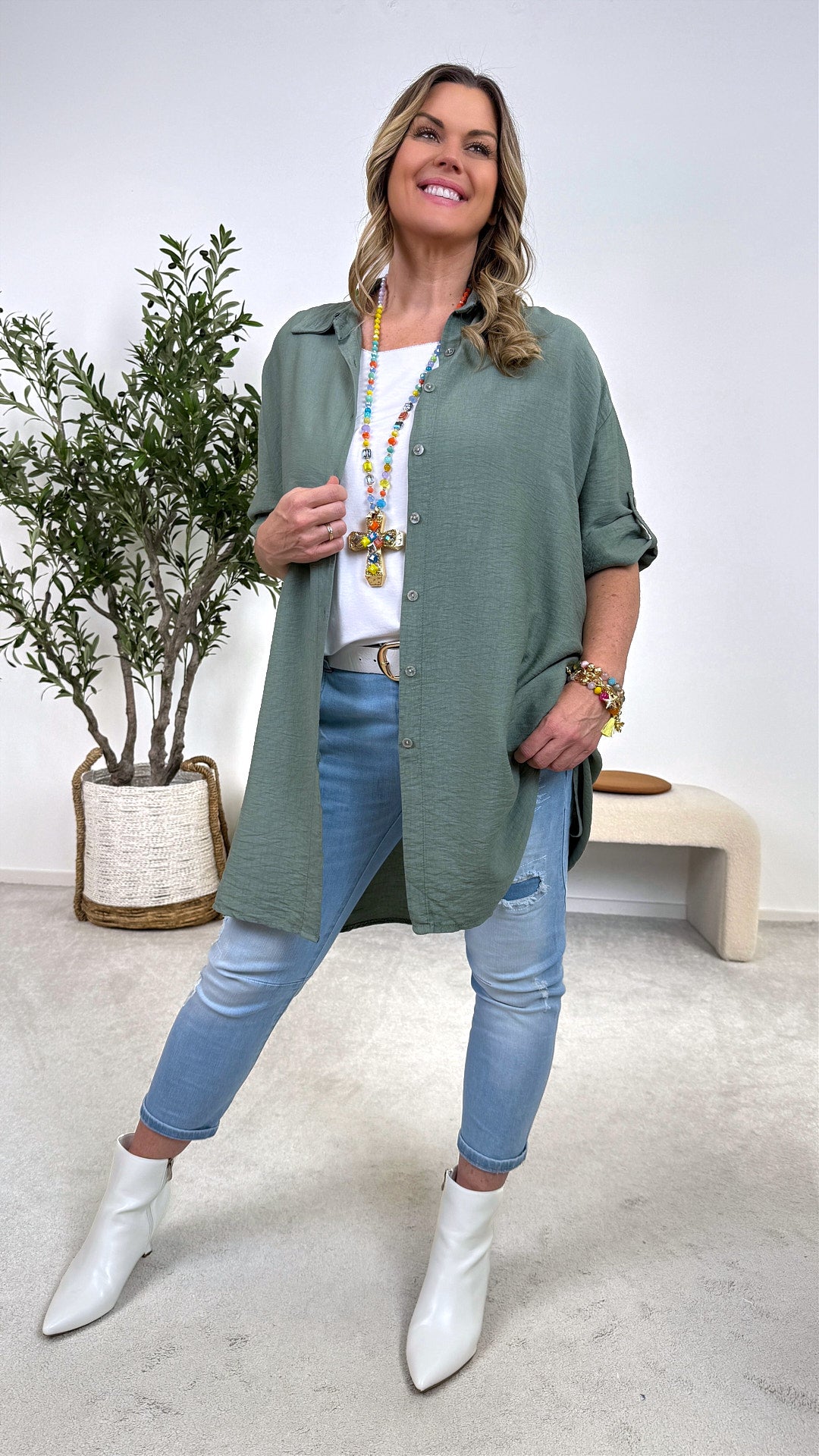 Bluse Iconic Summer *Khaki*