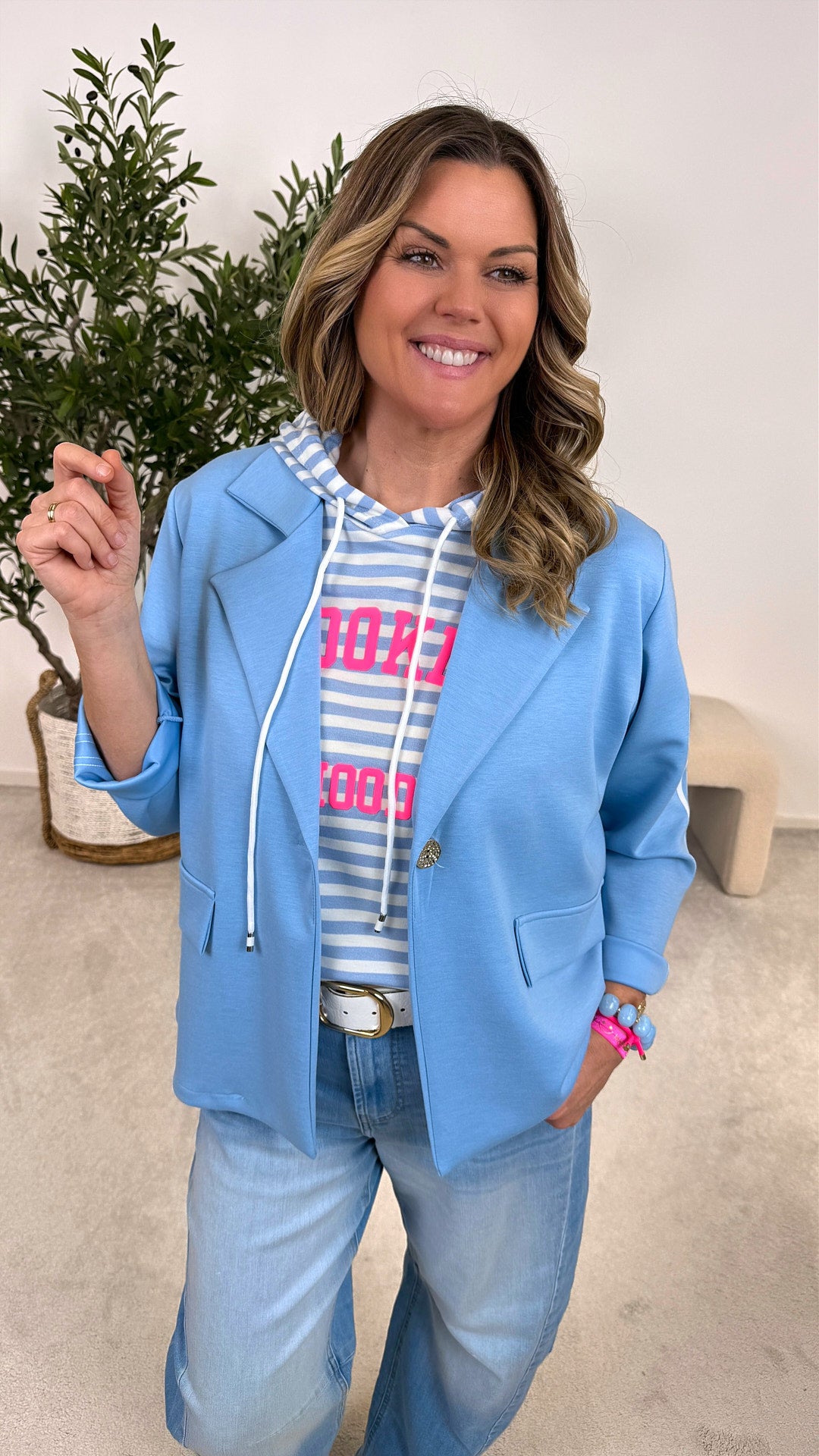 Blazer Smart Casual *Blau*