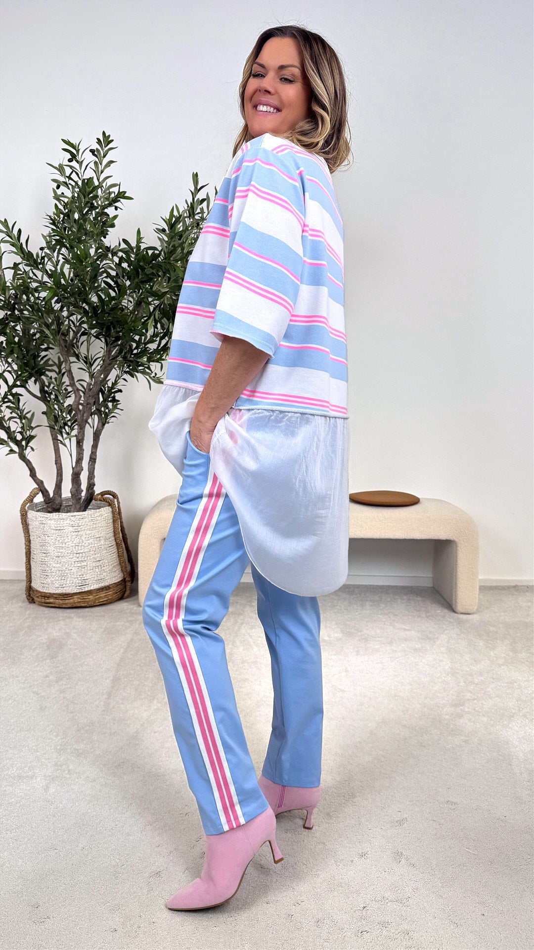 Sweatshirt Layer Queen *Weiß*