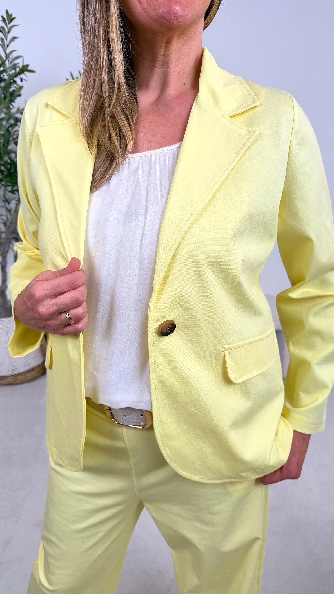 Blazer Chic Balance *Gelb* (lieferbar ab 16.2.26)