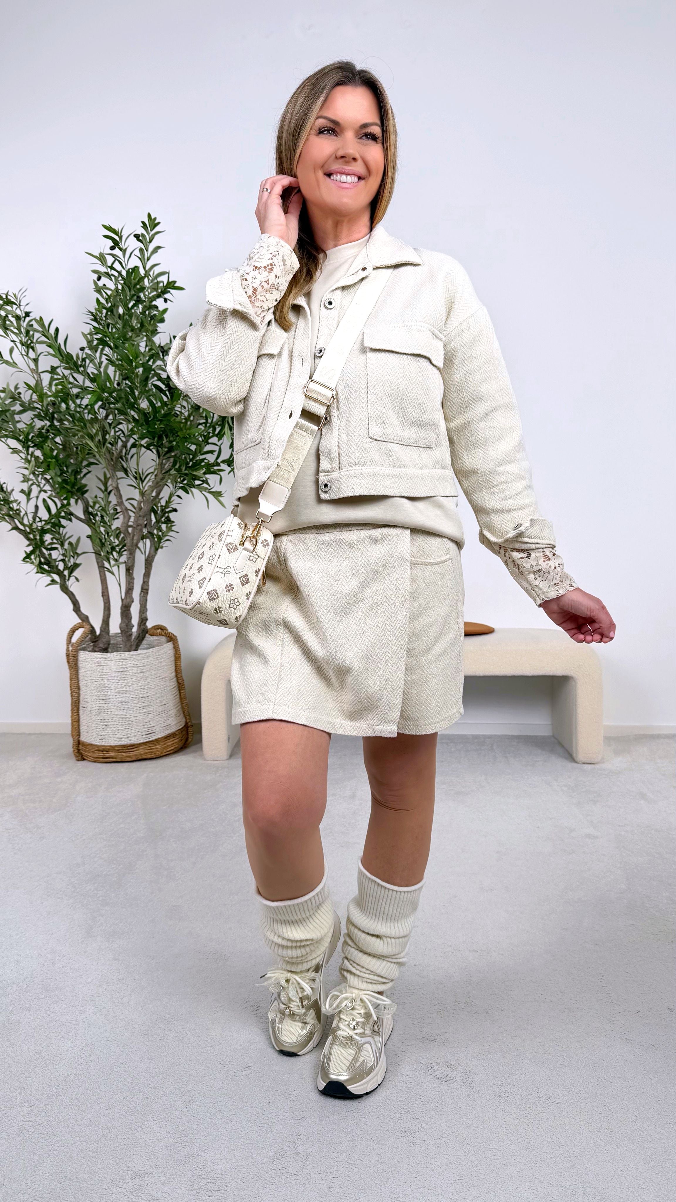 Kurze Hose Fresh Holiday *Beige*