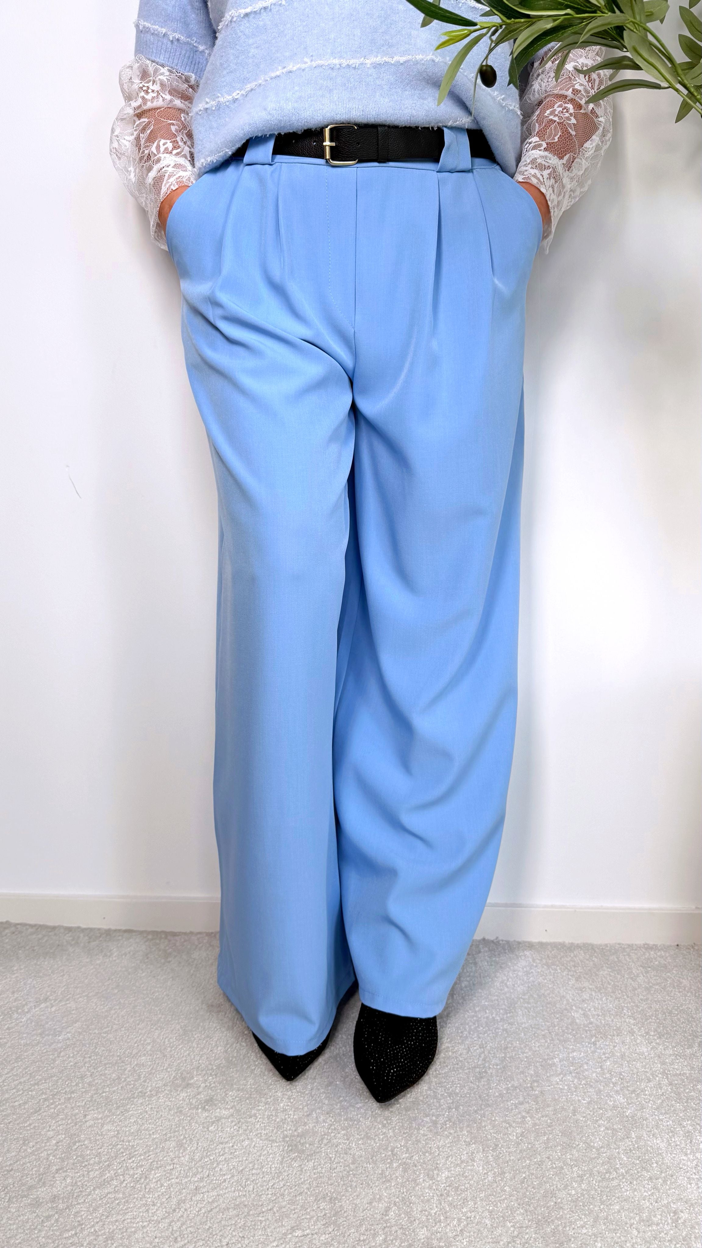 Weite Hose Spring Favorit *Blau*