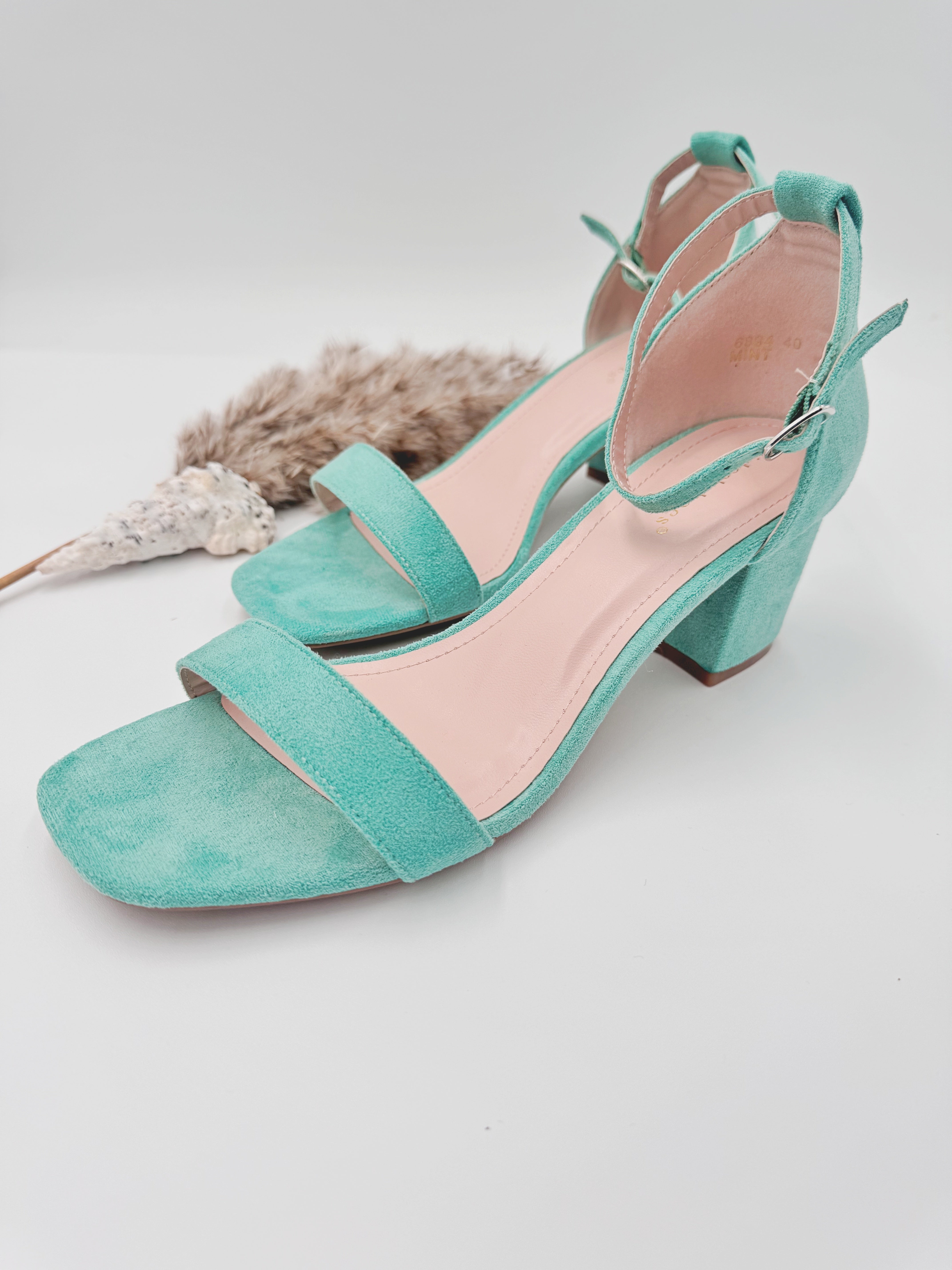 Minty heeled sandal