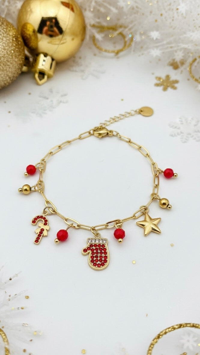 Armband Snowy Mittens