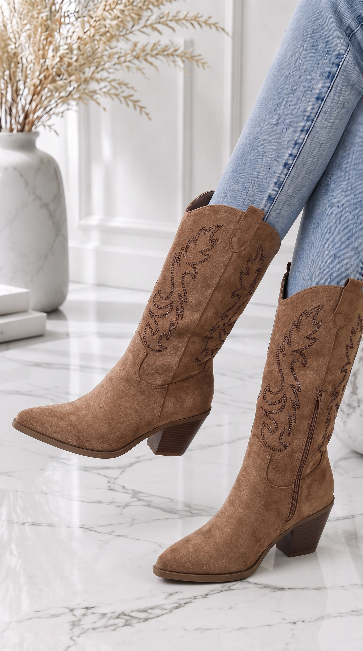 Stiefel Western Flame *Camel*