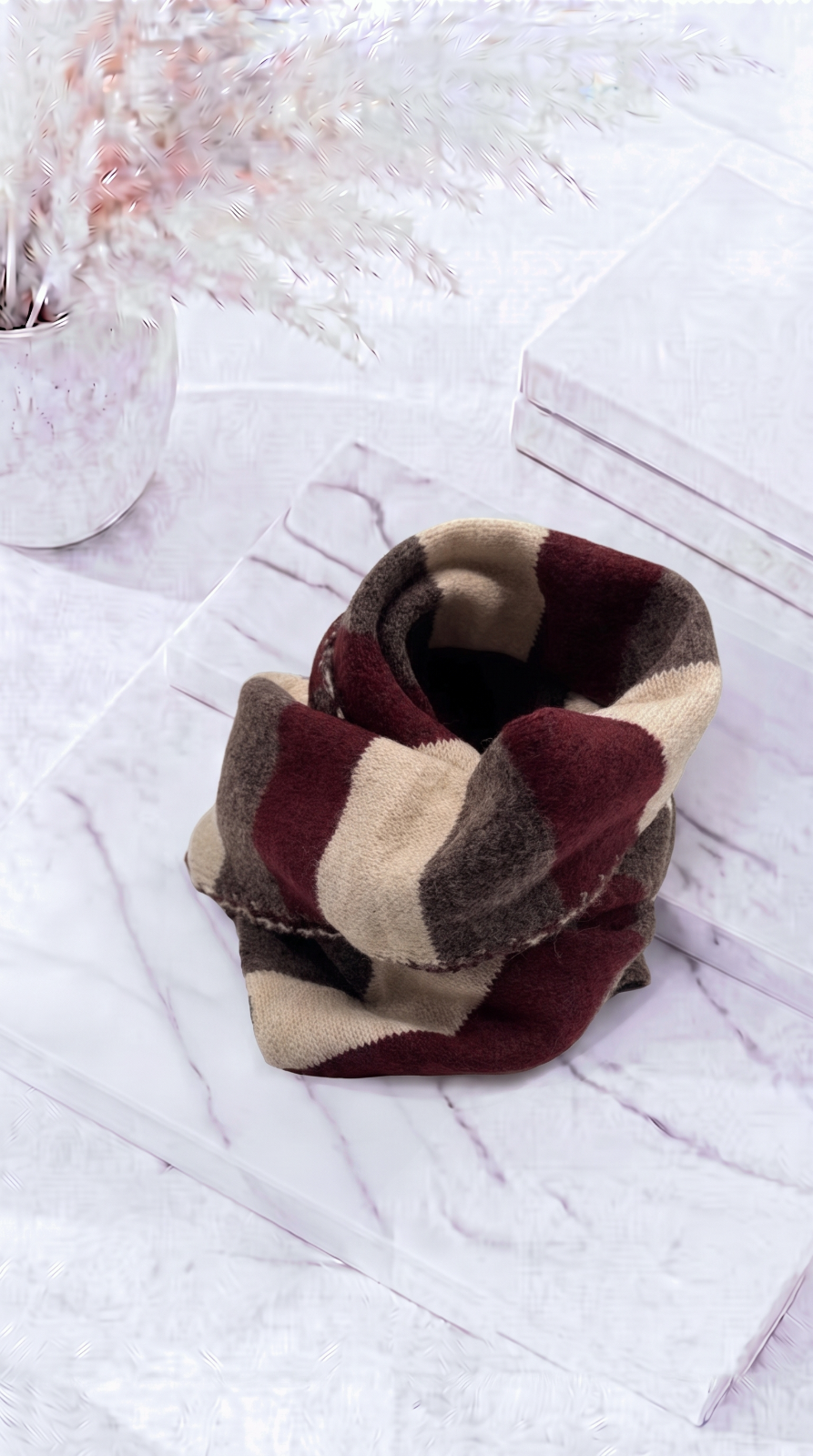 Schal Loom Whisper *Bordeaux*