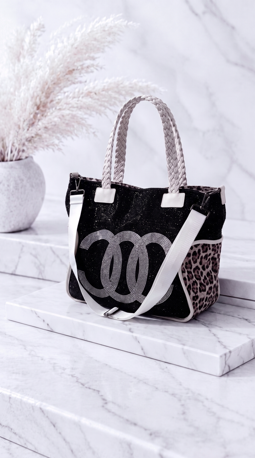Shopper Crystal Wild *Creme*
