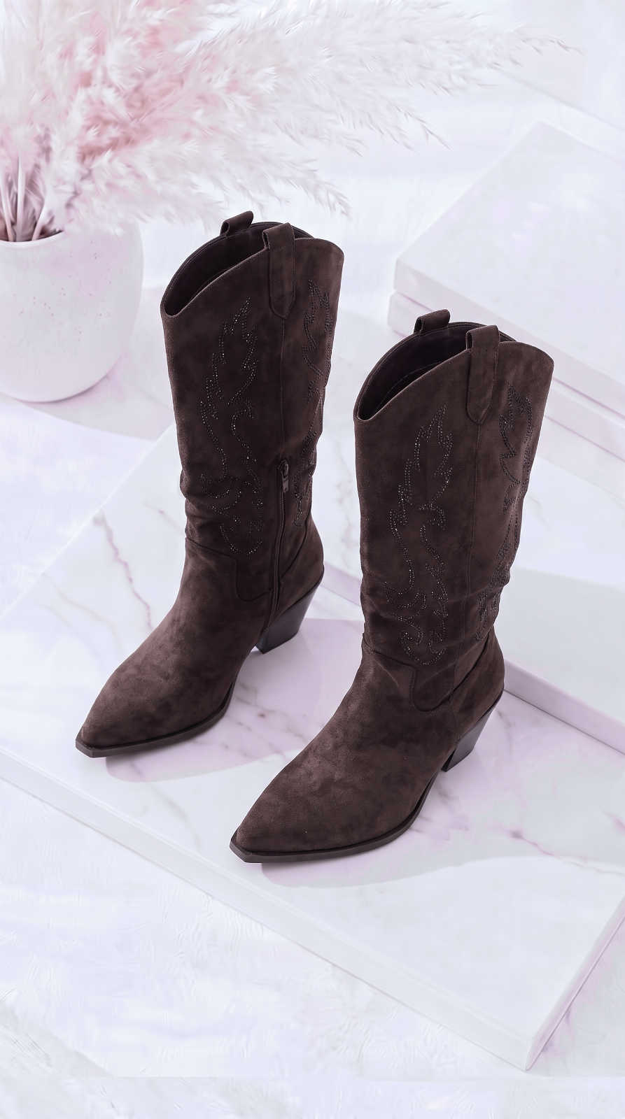 Stiefel Western Flame *Schoko*