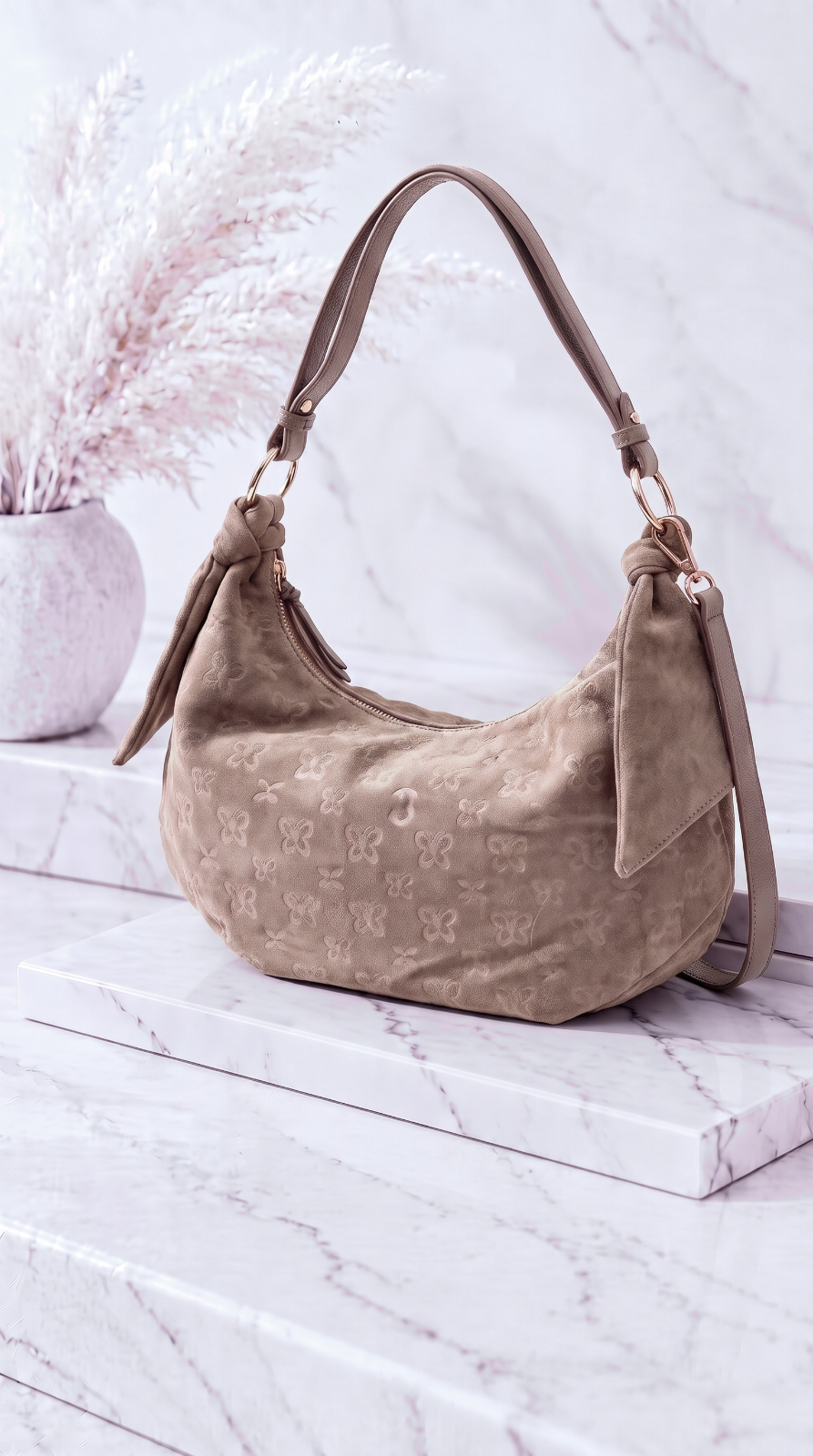Handtasche Luna Bloom *Camel-hell*