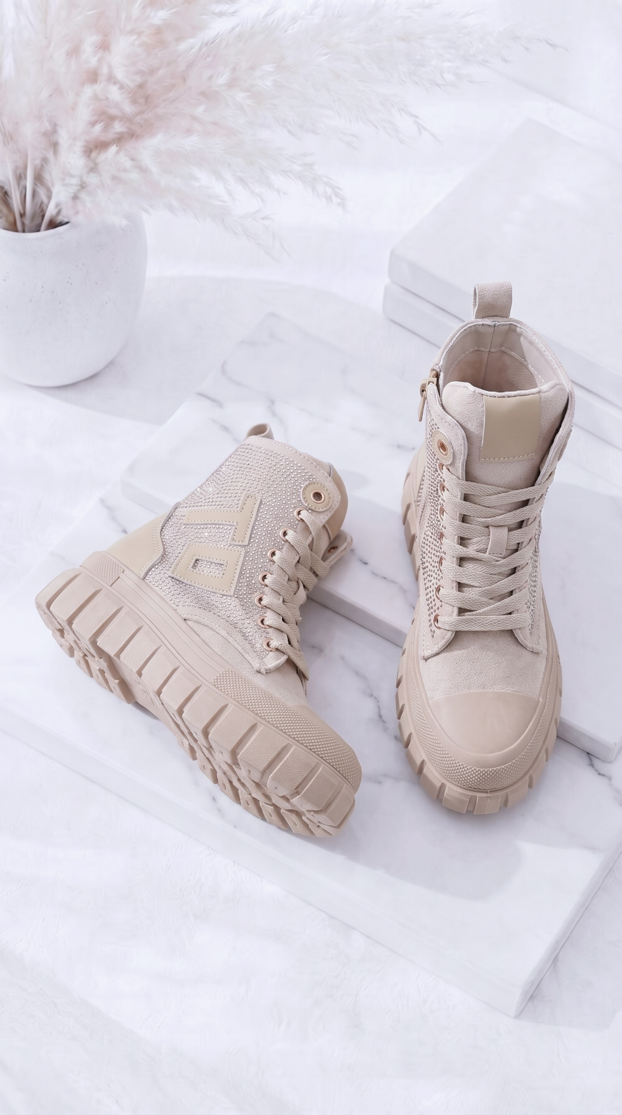 Hight-Sneaker Nebula Drift *Beige*