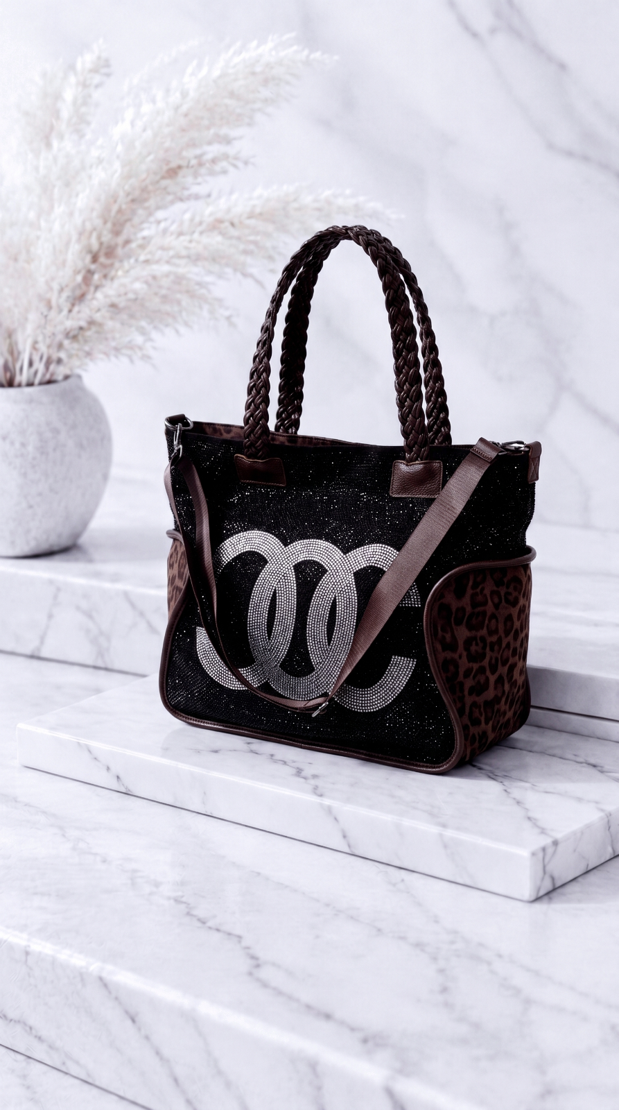 Shopper Crystal Wild *Schoko*